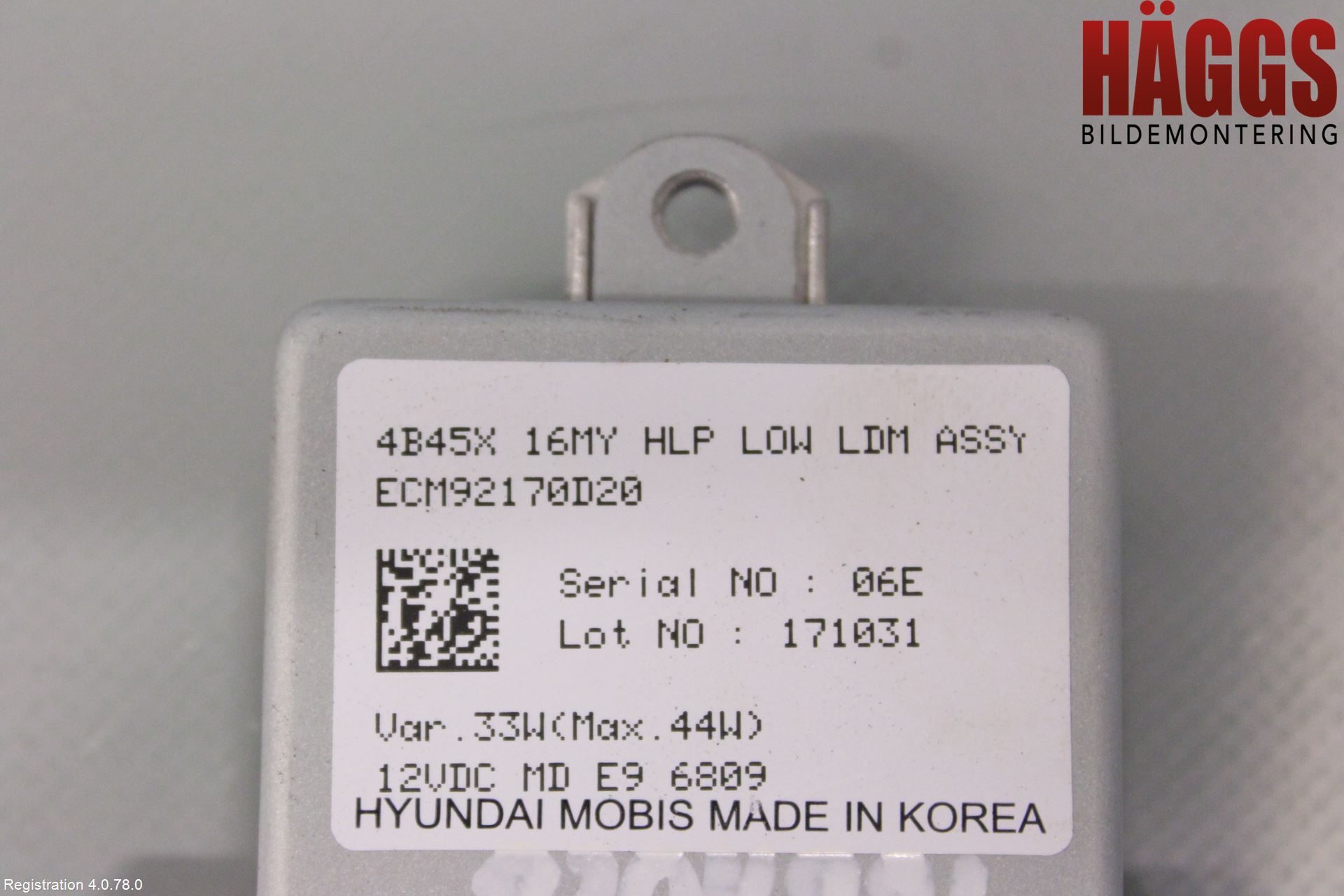 Mitsubishi OUTLANDER 13-21 Styrenhet Strålkastare