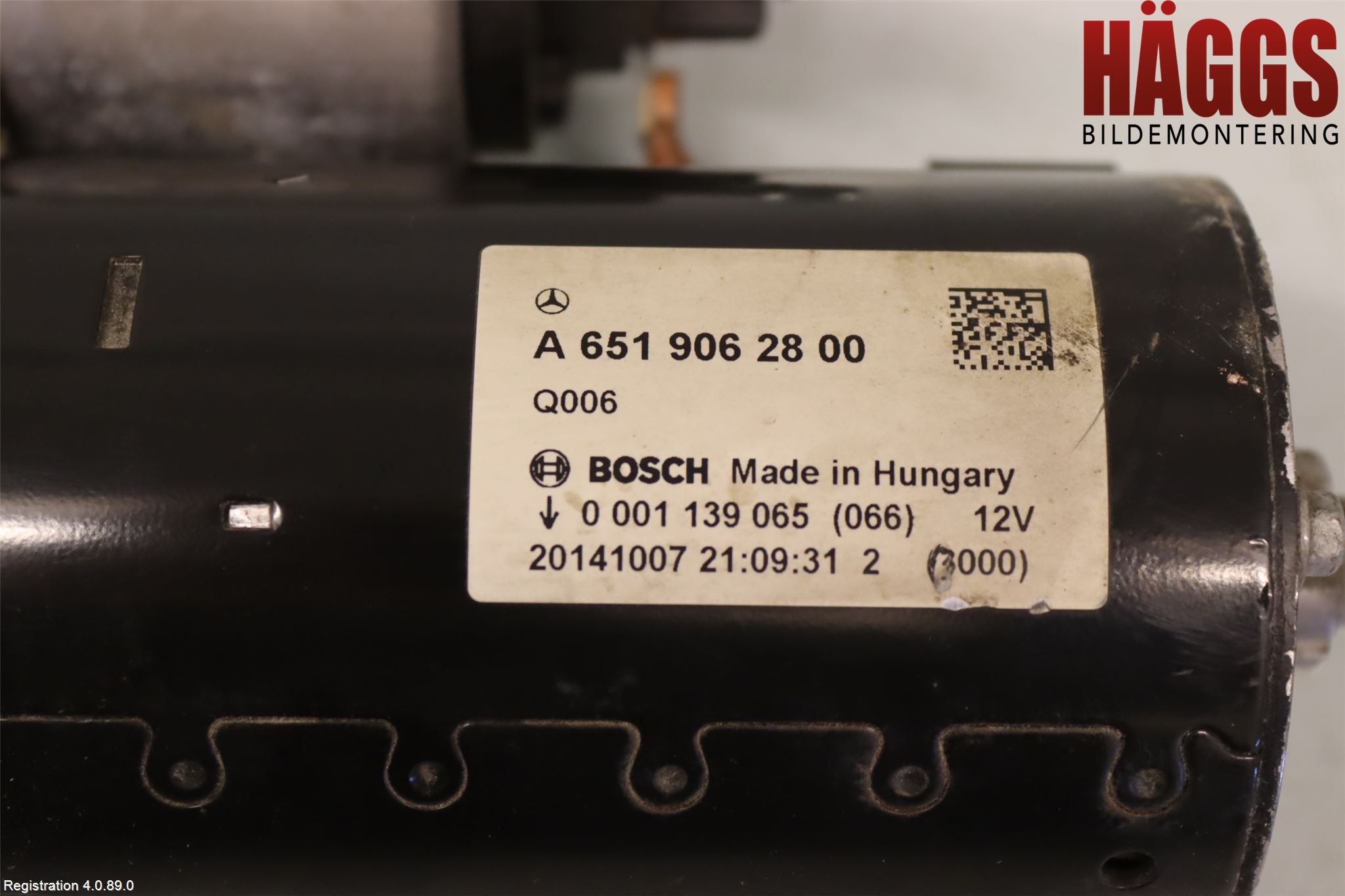 Mercedes-Benz MB C-KLASS (W205) 14-21 Startmotor Diesel