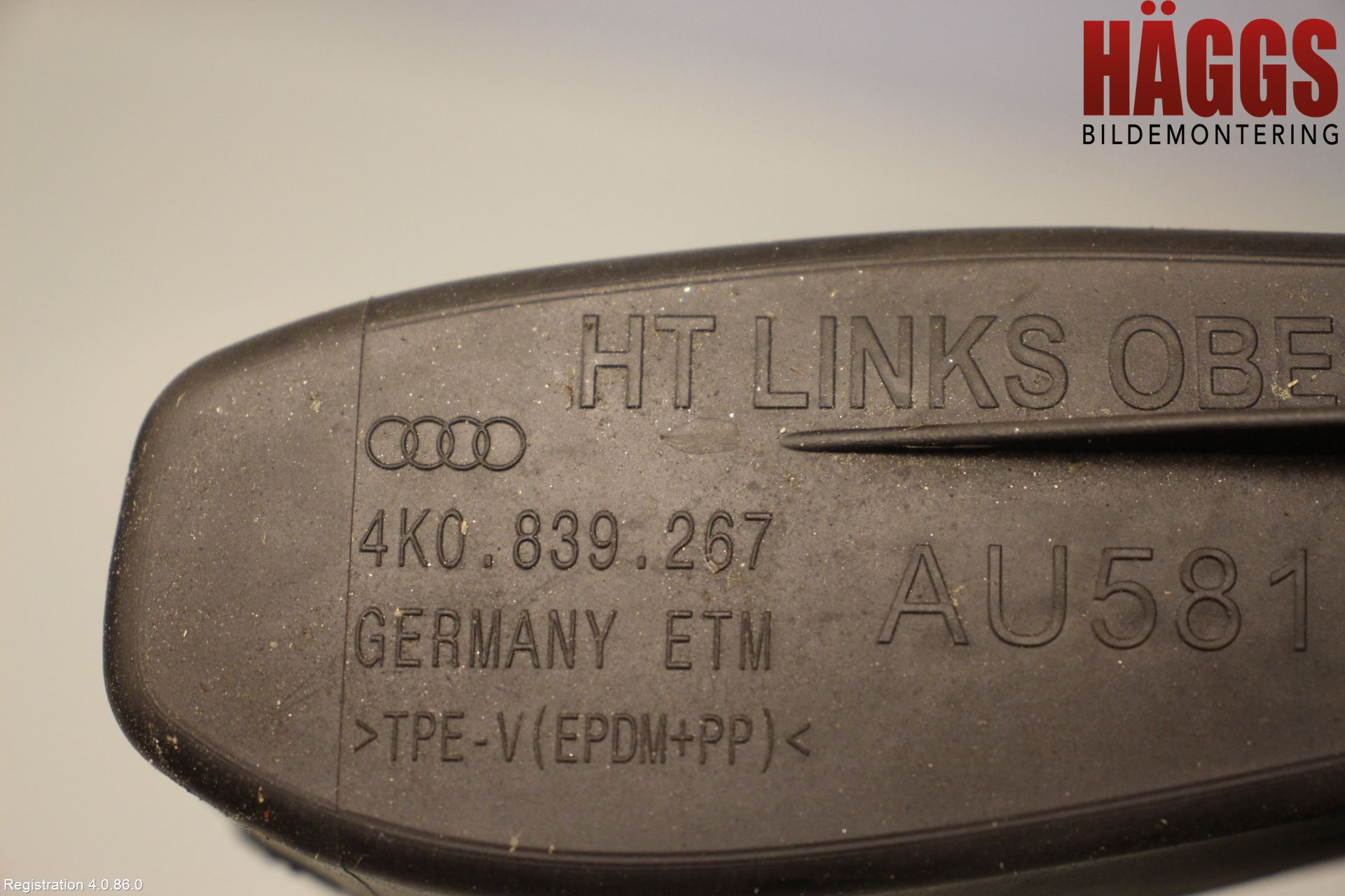 Audi A6 F2/C8 19- Dörrstopp