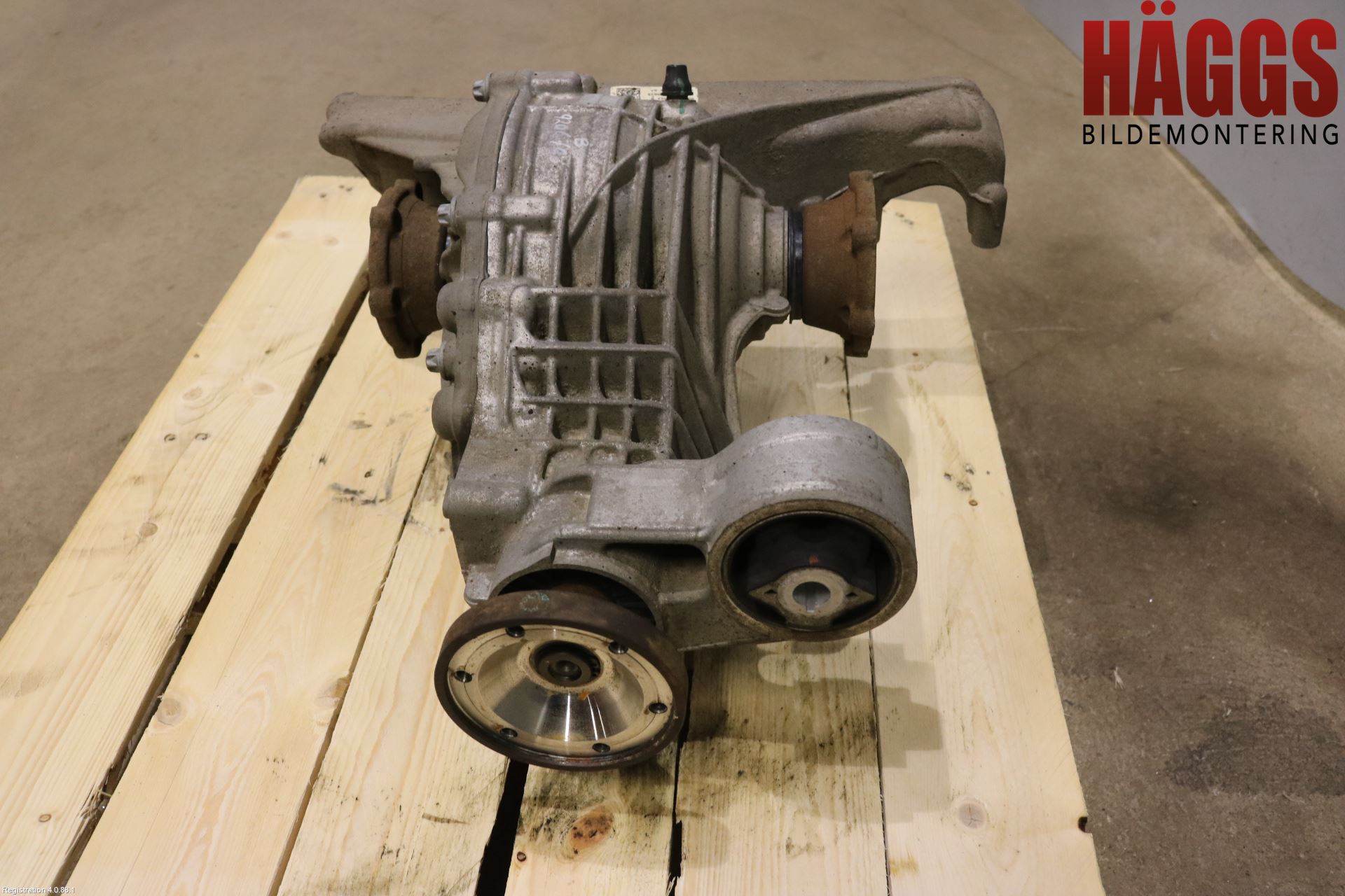 Volkswagen VW TOUAREG CR 18- Bakväxel-Diff