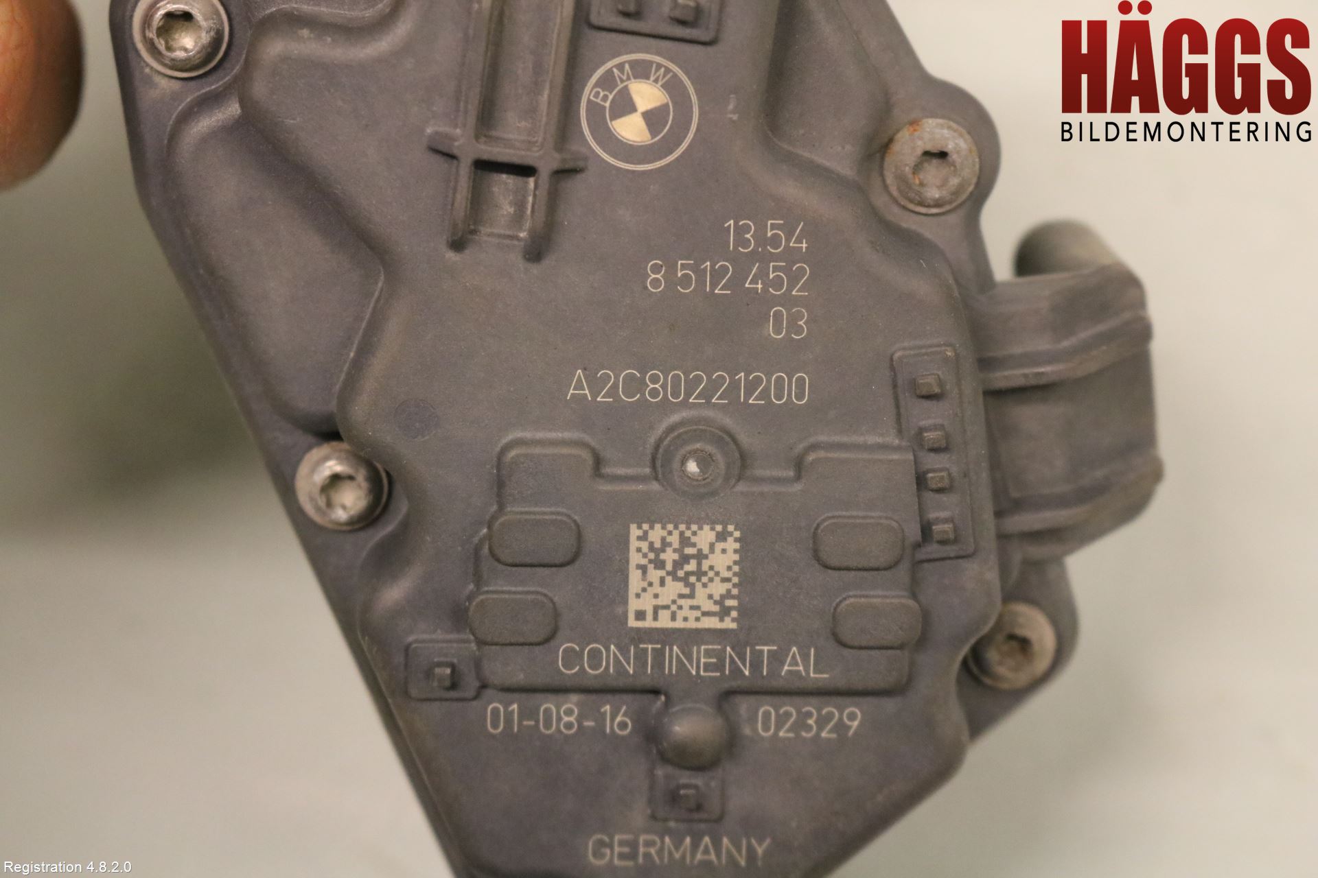 BMW 5 F10/F11/F18 09-17 Injspjällhus