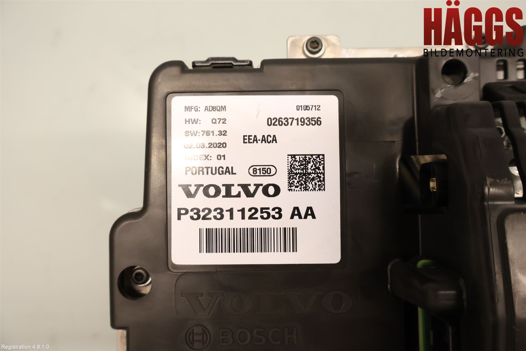 Volvo V60 CROSS COUNTRY 19- Instrument Komb