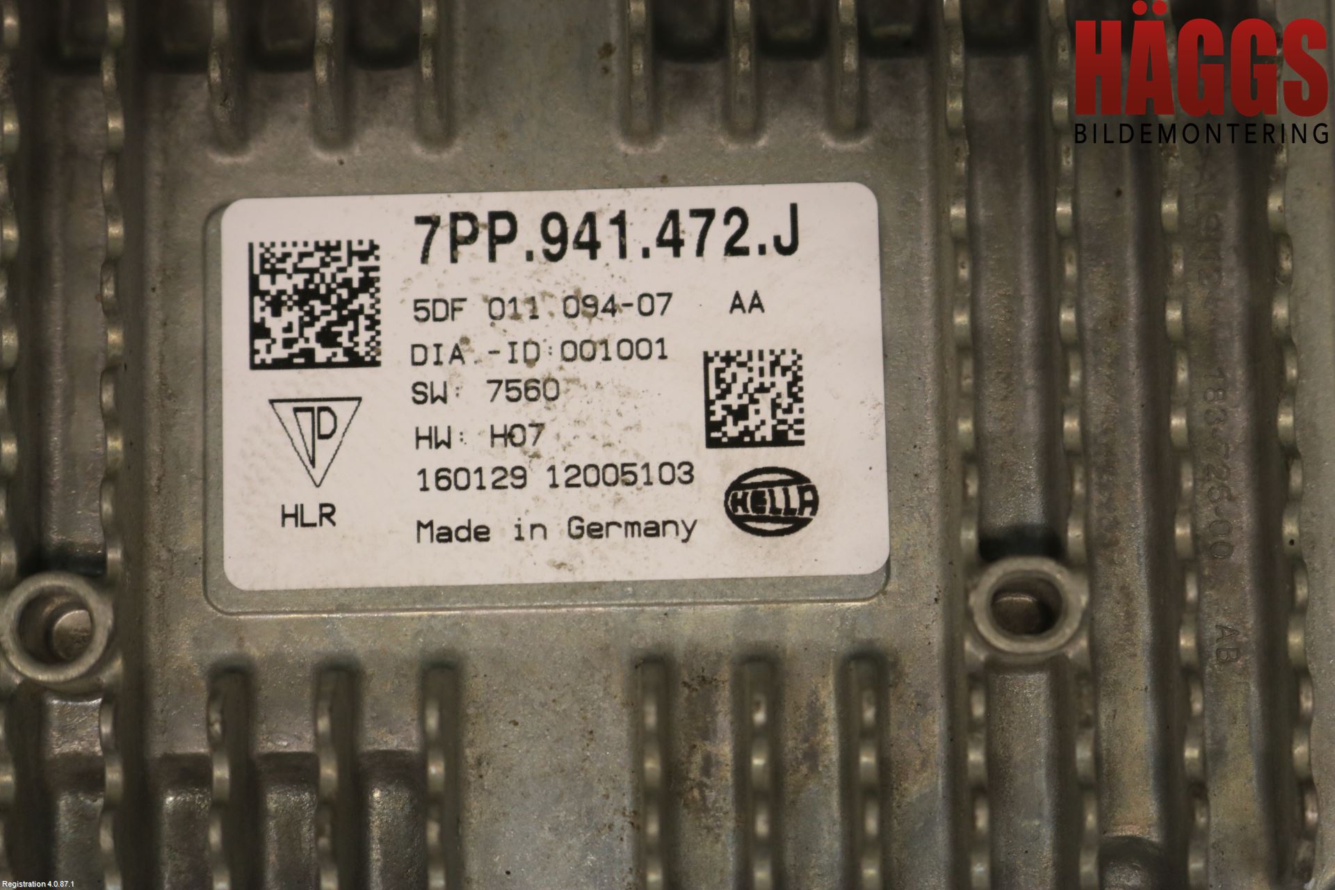 Audi A3/S3 8V 13-20 Styrenhet Strålkastare