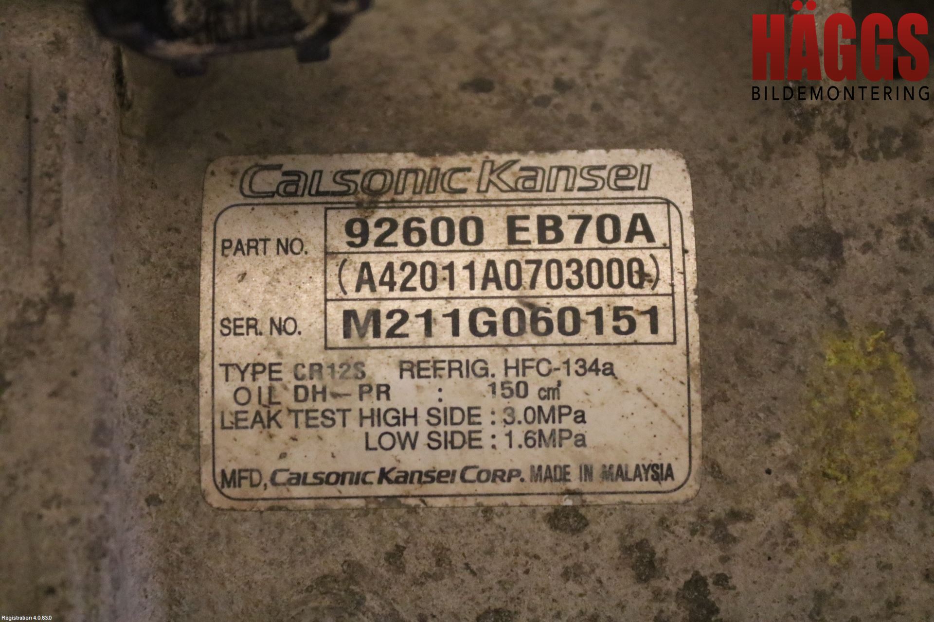 Nissan NAVARA 05-16 Ac Kompressor