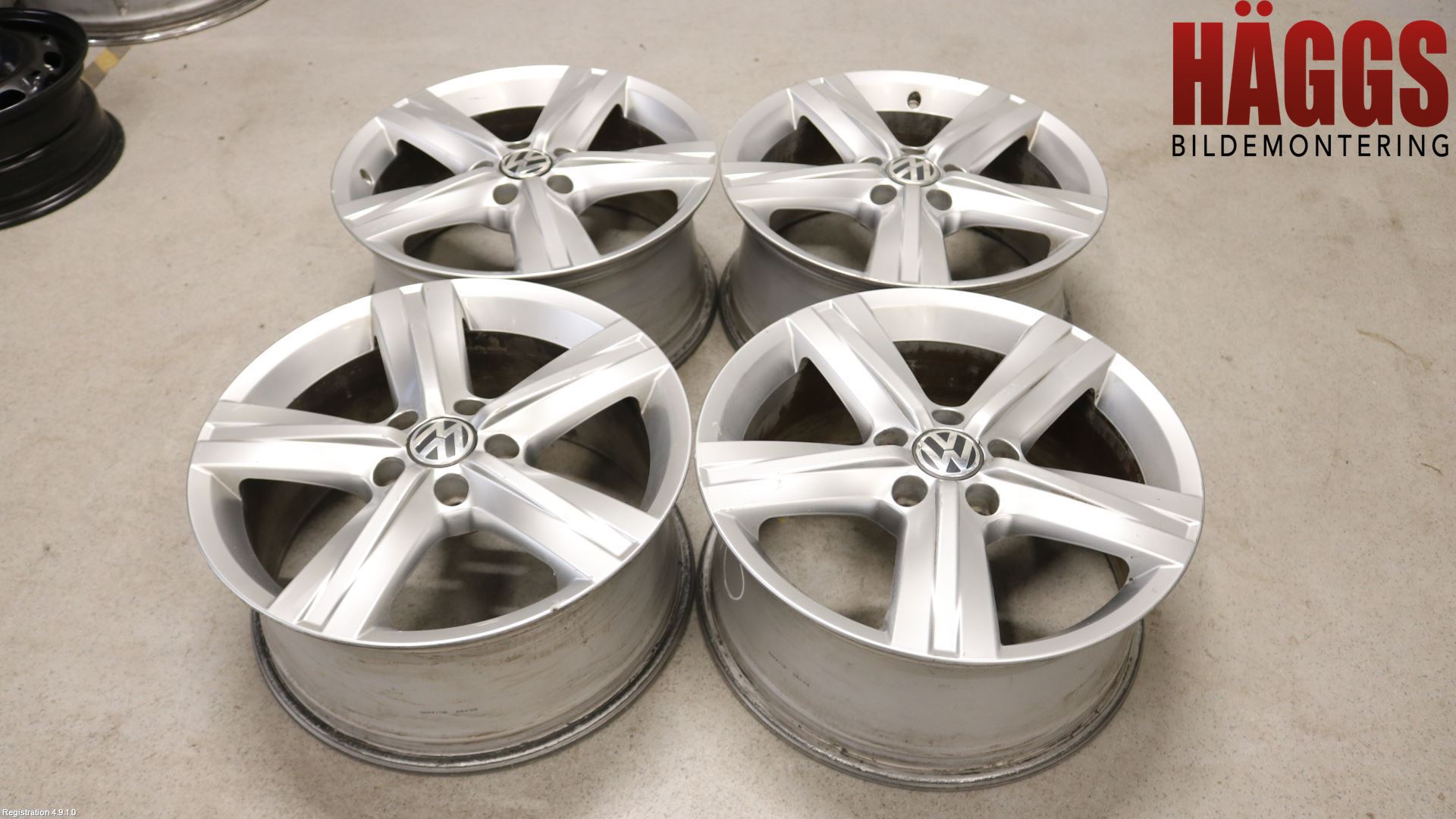 Volkswagen VW PASSAT 11-14 Fälgsats Aluminium