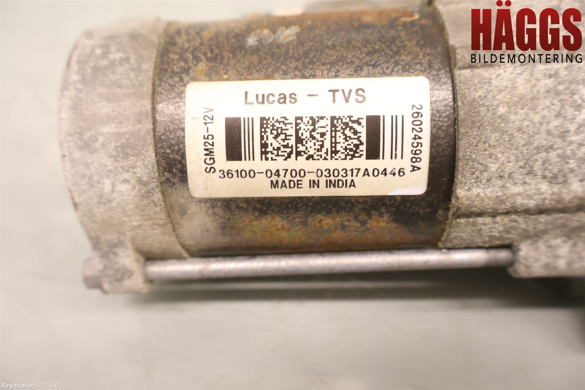 Hyundai i10 BA 17-20 Startmotor