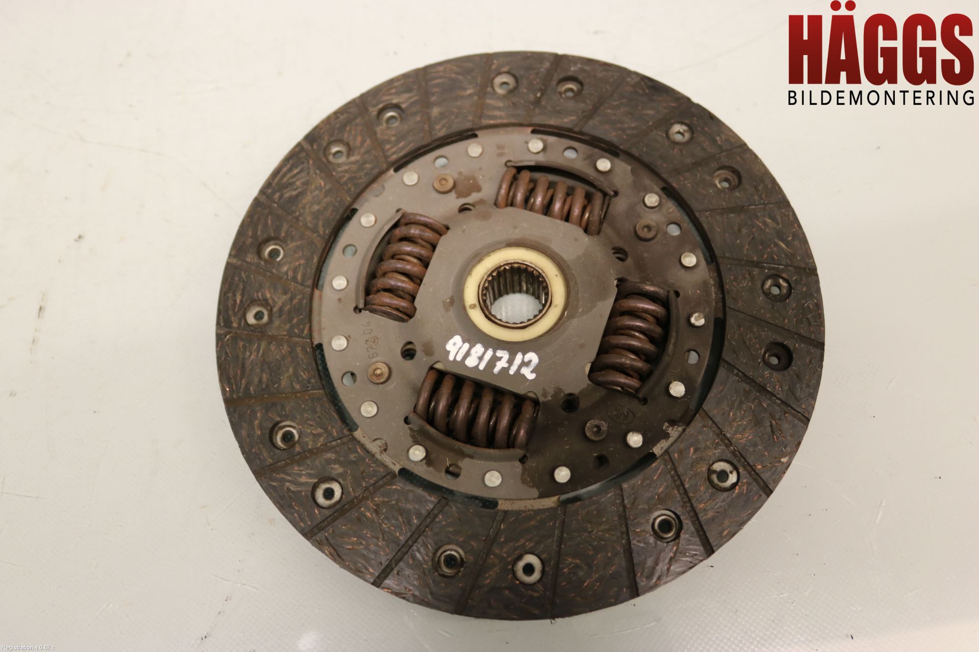 Renault MEGANE III 09-15 Koppling-Lamell