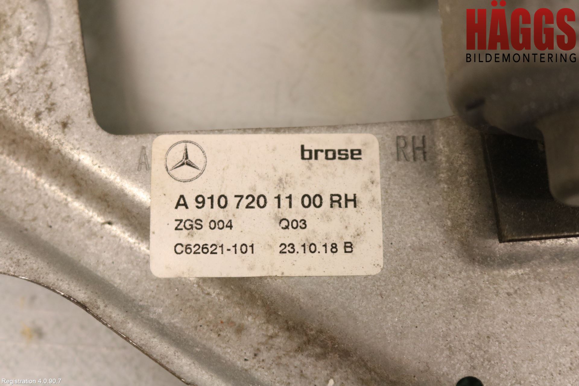 Mercedes-Benz MB SPRINTER (W907/W910) 19- Fönsterhiss El Kompl