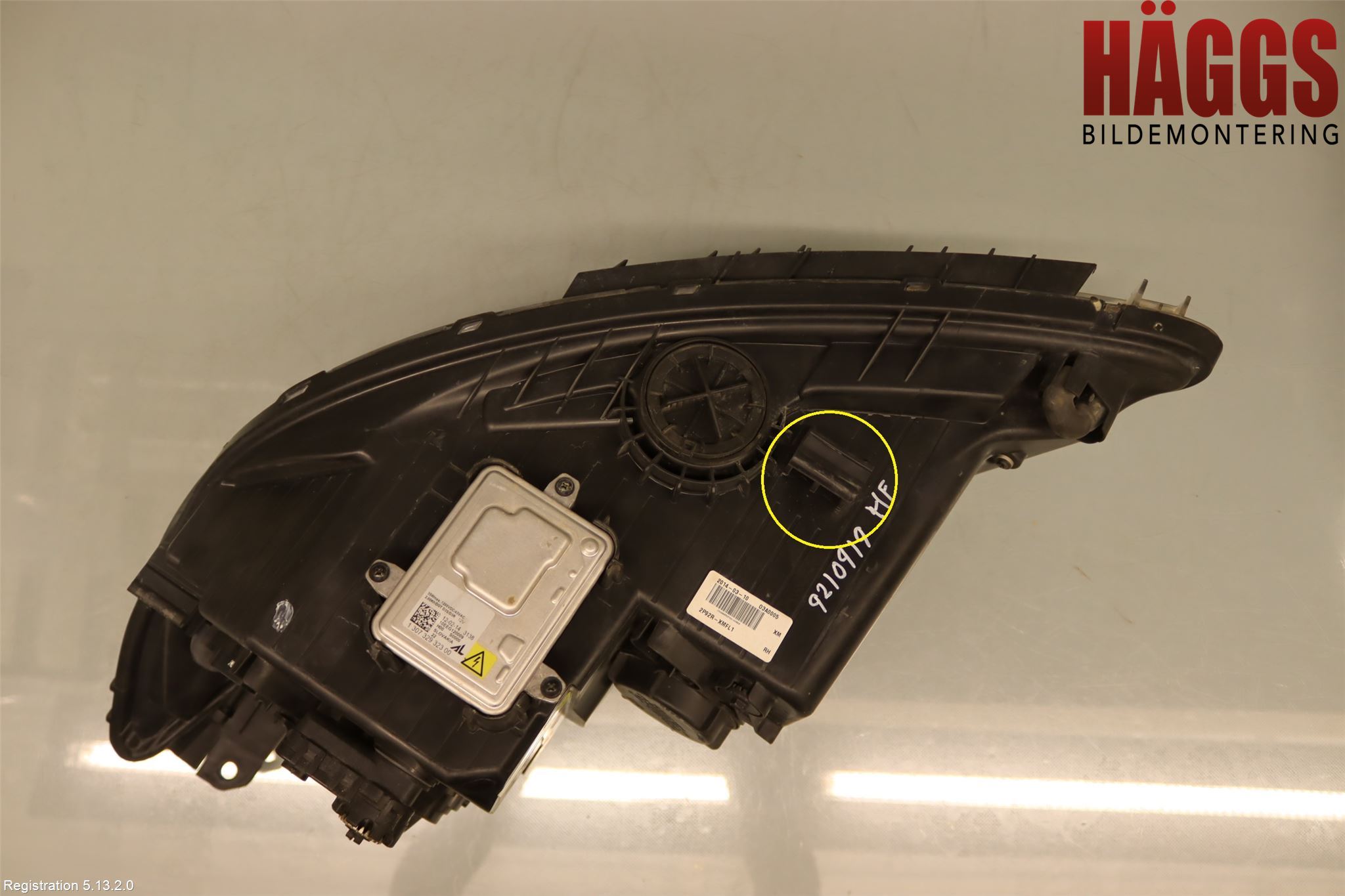 Kia SORENTO 10-14 Strålkastare Höger