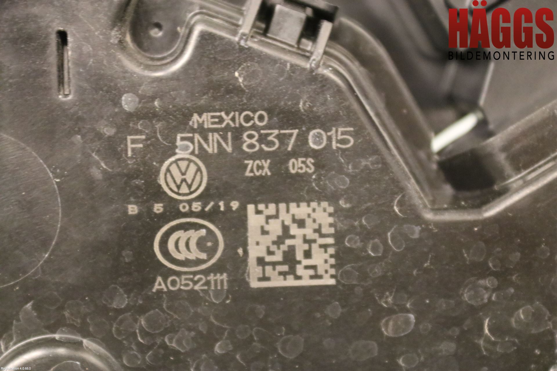 Volkswagen VW TIGUAN 16-24 Låskista-Dörrlås