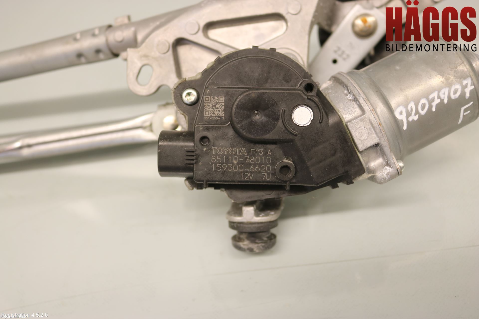 Lexus NX 300h 15-21 Torkarmotor Vindruta