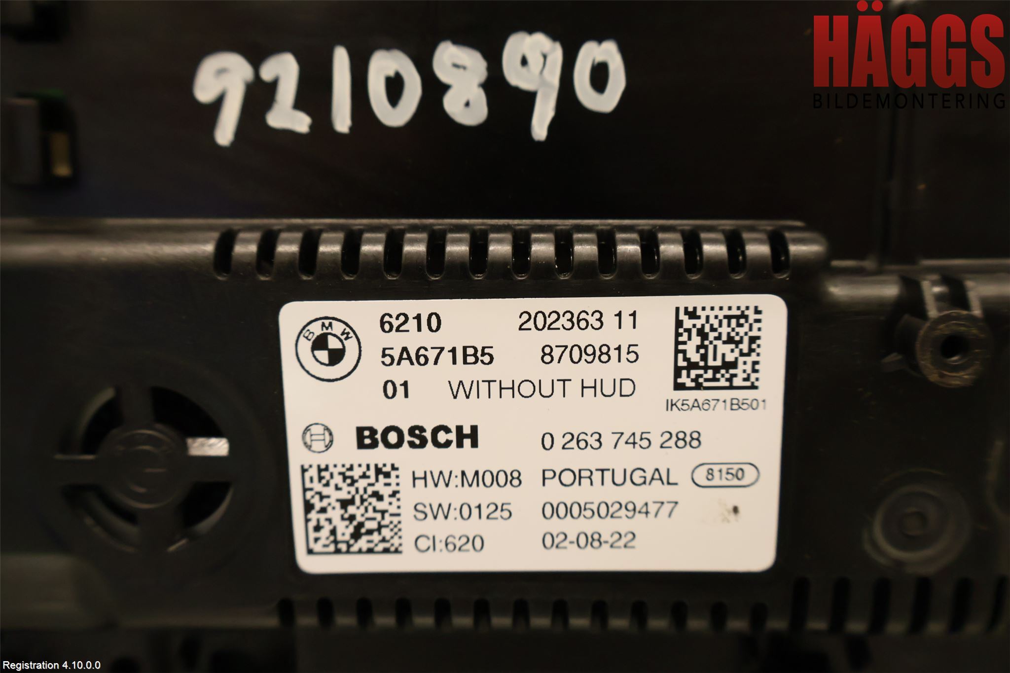 BMW 5 G30/G31/F90 17-23 Instrument Komb