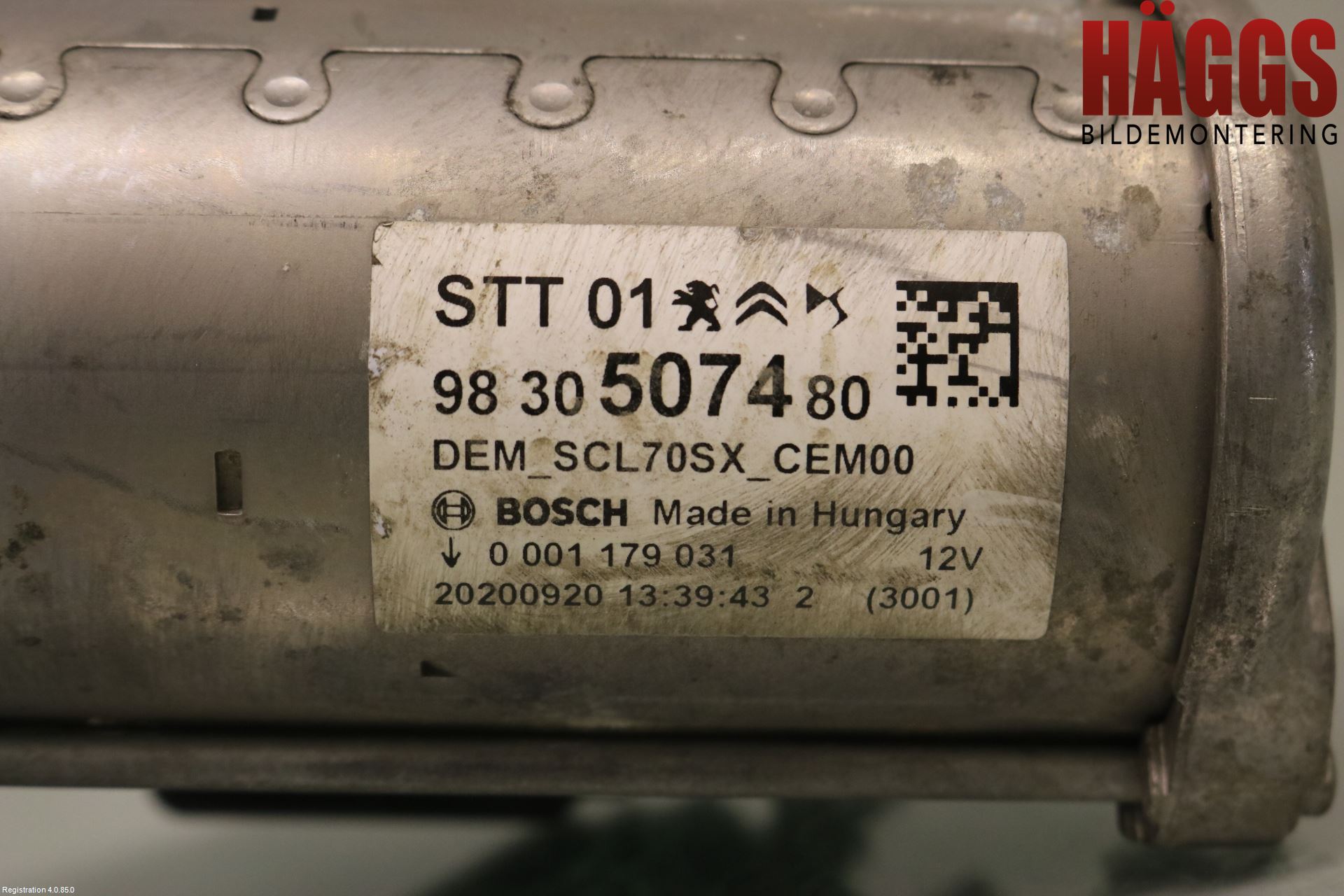 Citroen C3 AIRCROSS 18-23 Startmotor