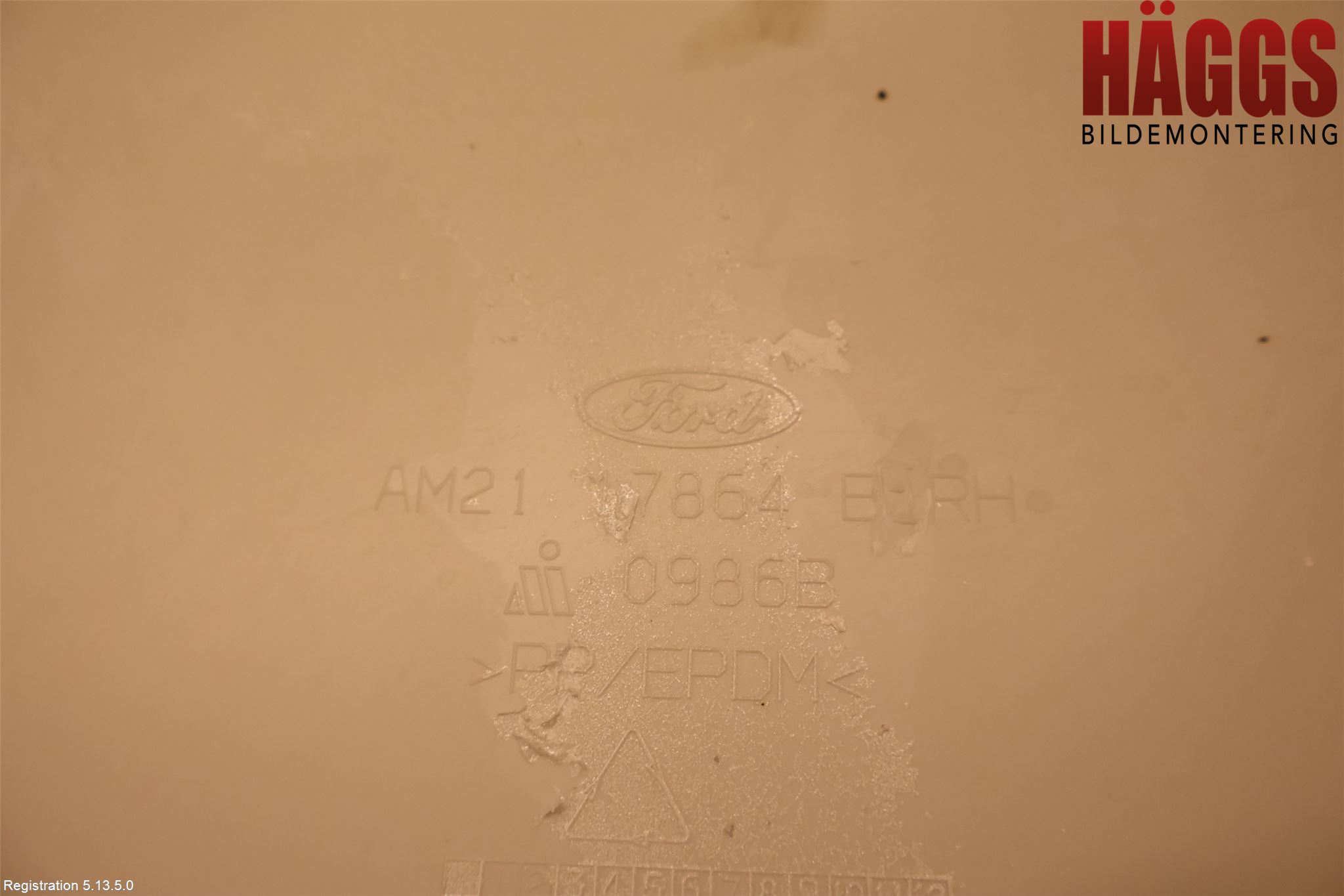 Ford S-MAX 06-15 Stötfångardel Bak Hö