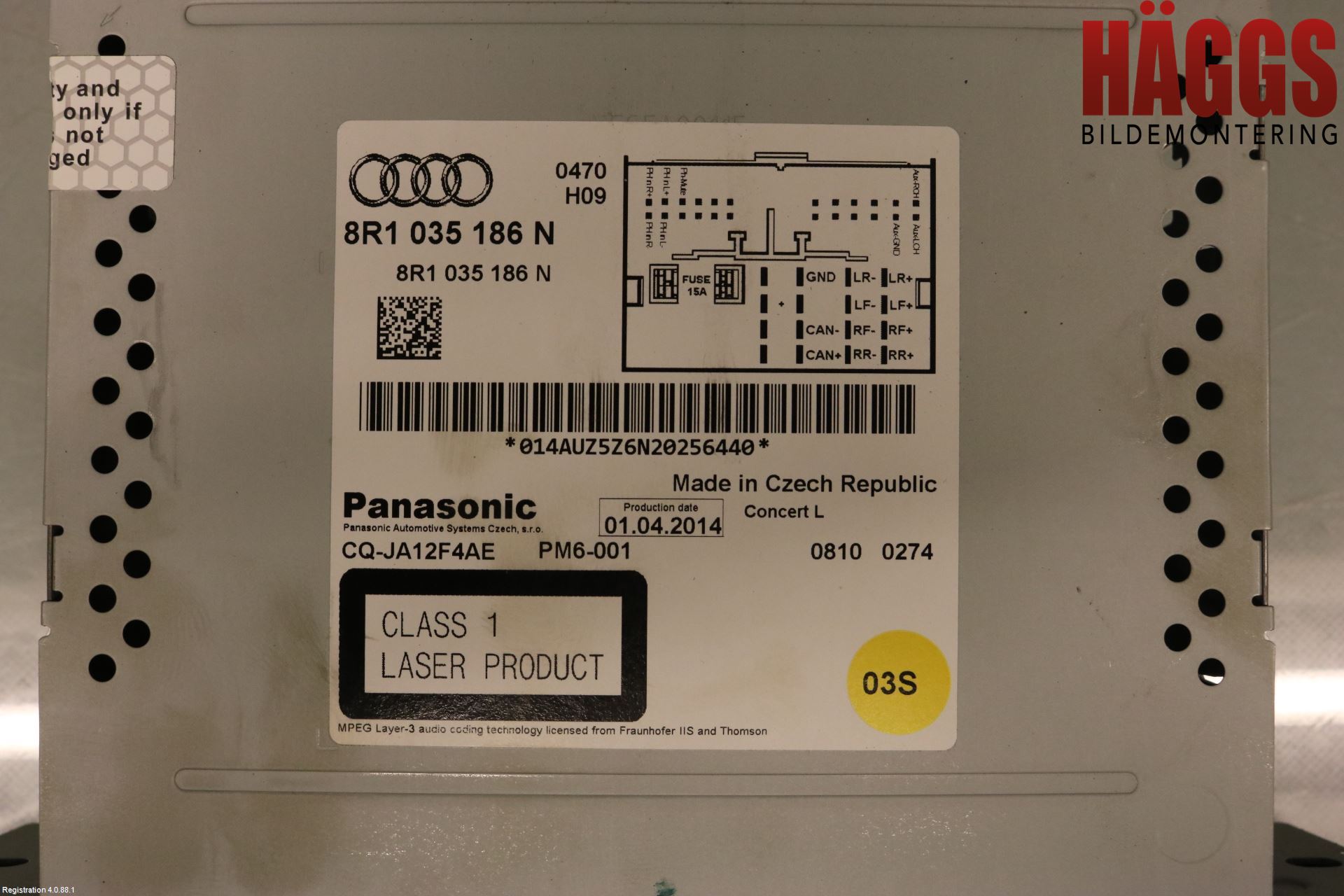 Audi A4 ALLROAD 09-16 Cd Radio - Multimediapanel