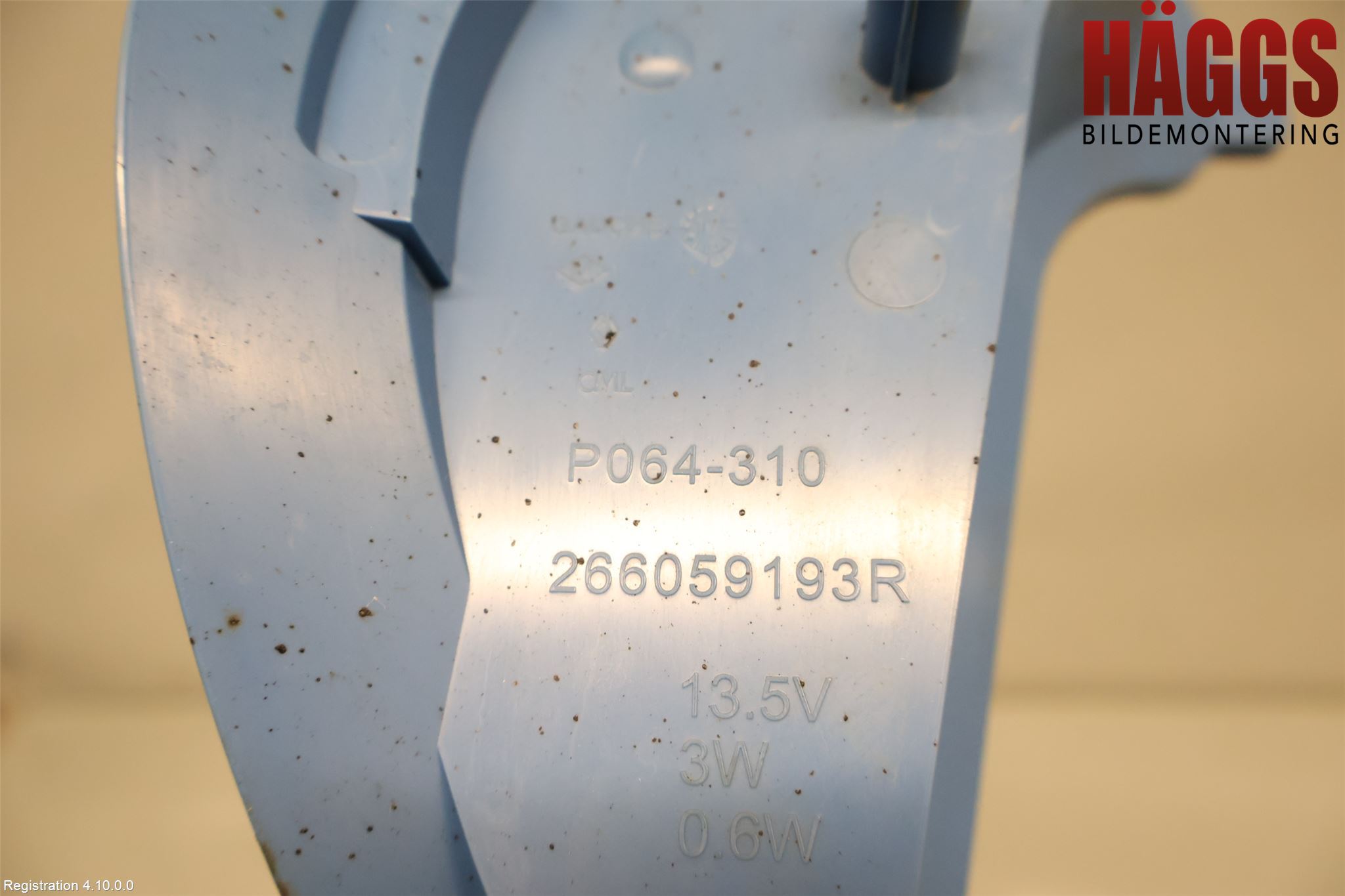 Renault ZOE/E-TECH 13- Dimljus-Varselljus Fram