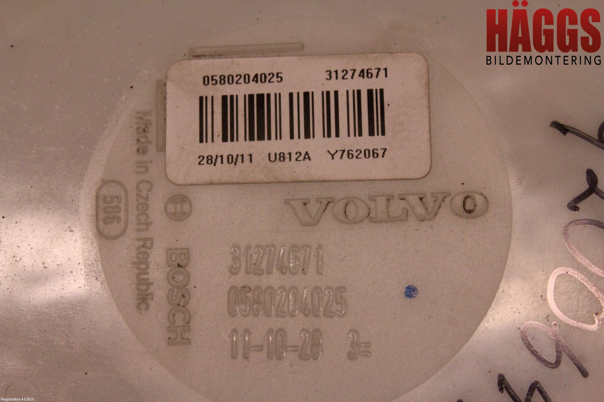 Volvo S80 07-13 Givare Tank