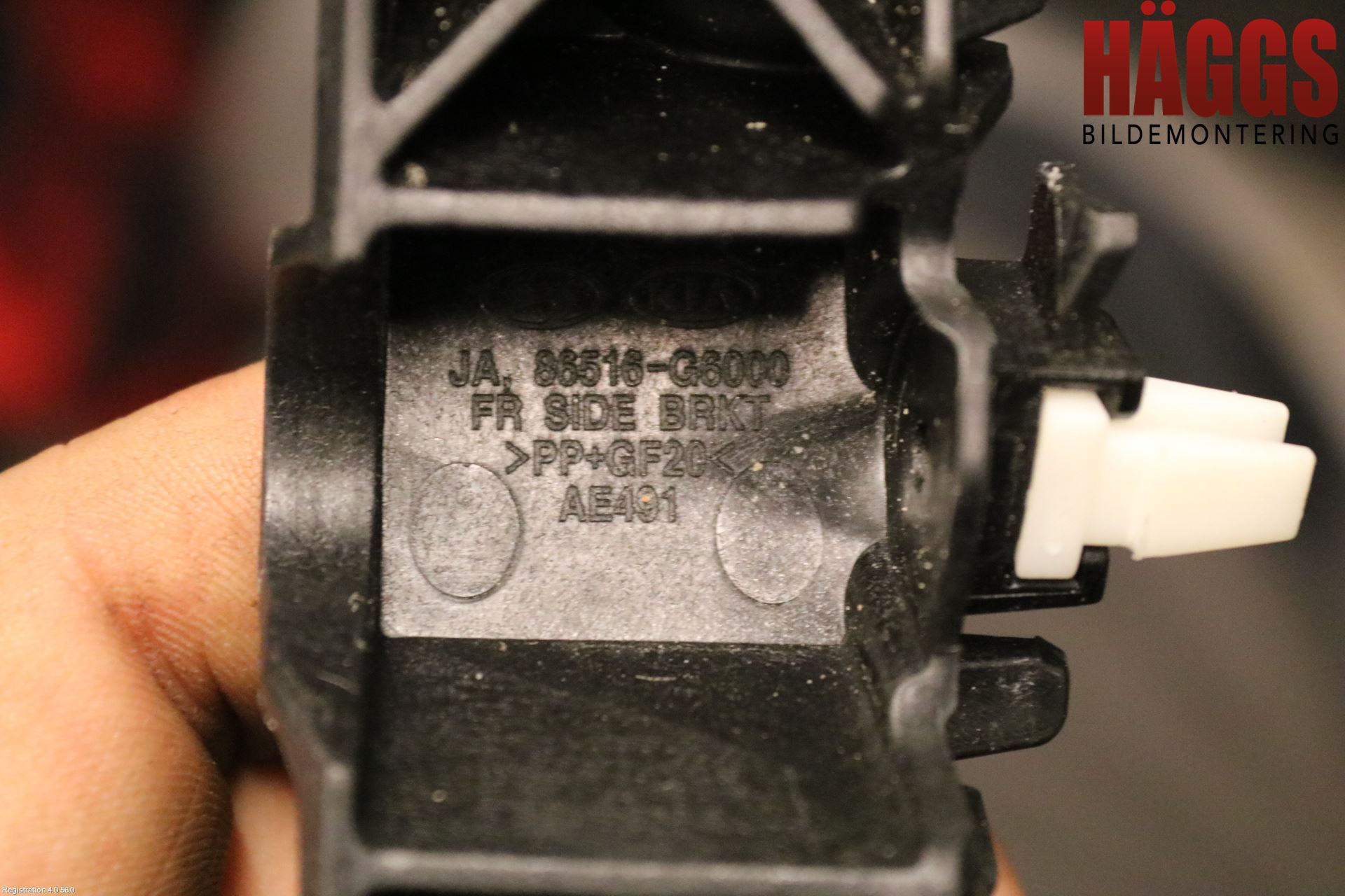 Kia PICANTO 17- Stötfångarfäste Fram Hö