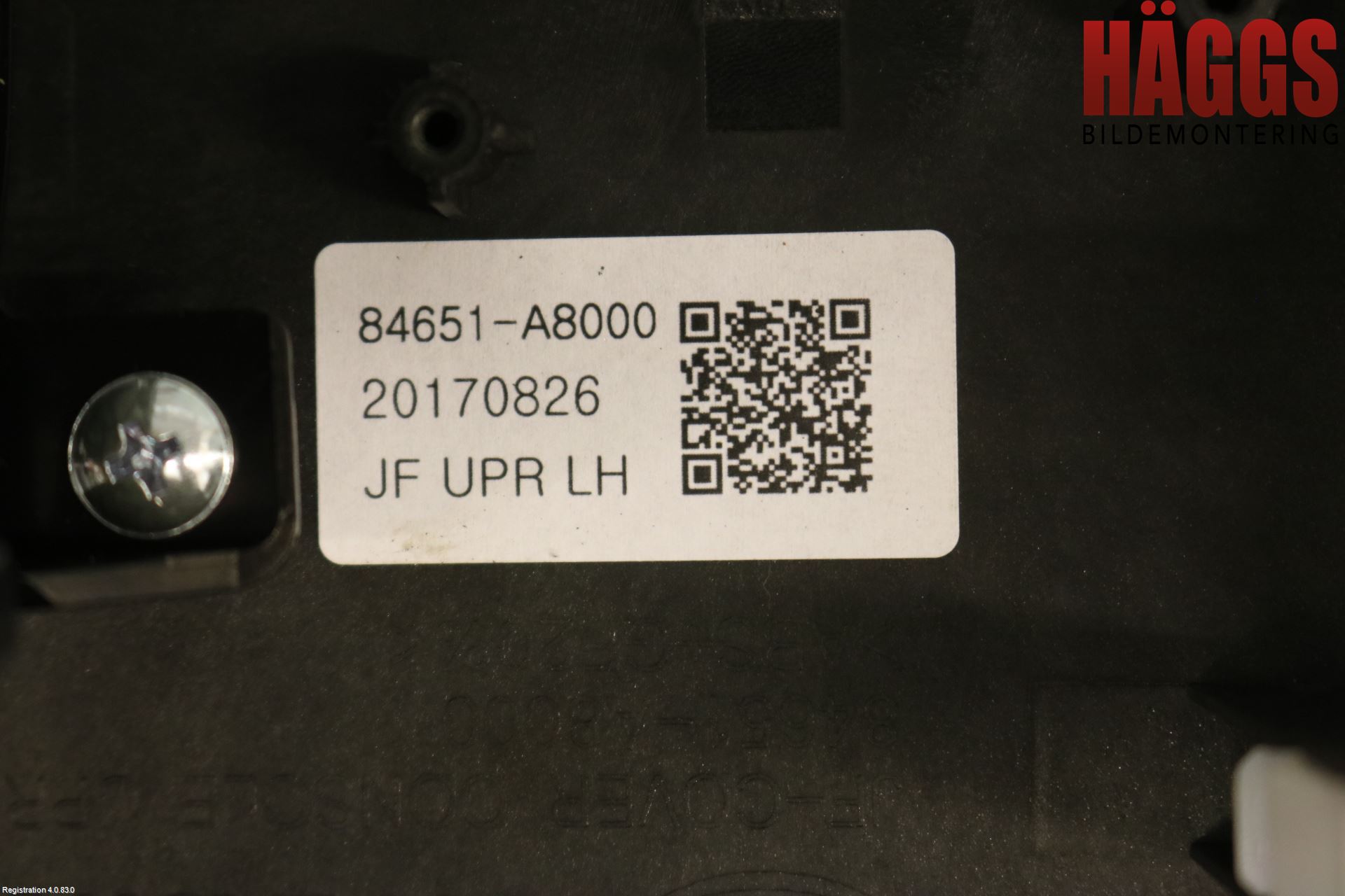 Kia OPTIMA 16-20 Instrumentkonsoll Golv