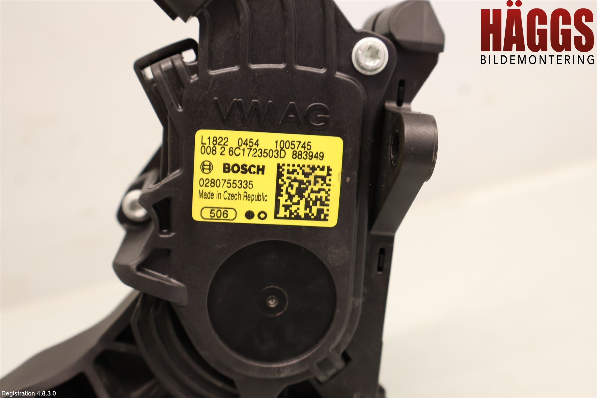 Skoda FABIA 15-21 Gaspedal