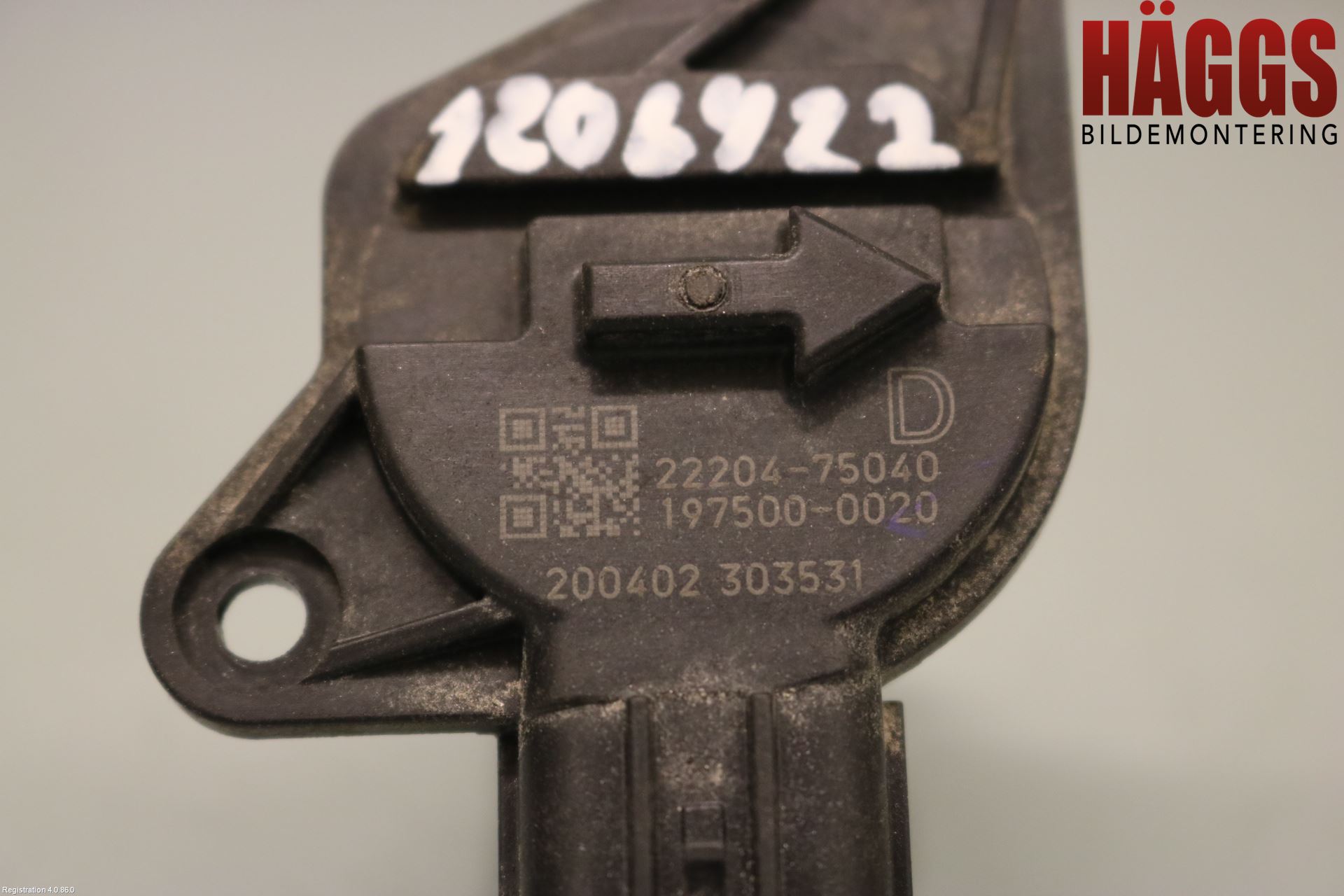 Toyota RAV4 19- Injluftmassamätare