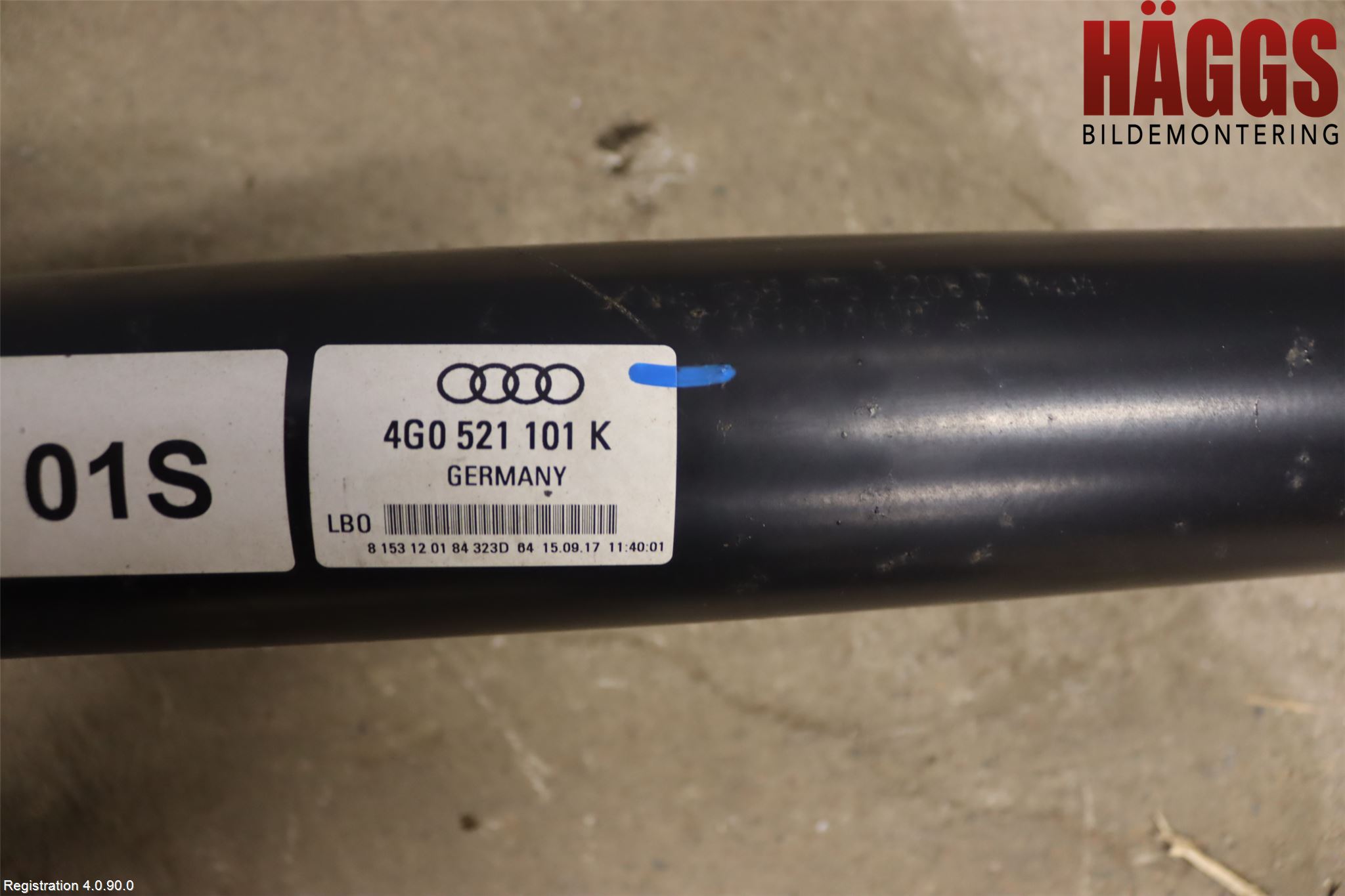 Audi A6/S6 4G 11-18 Mellanaxel Komp