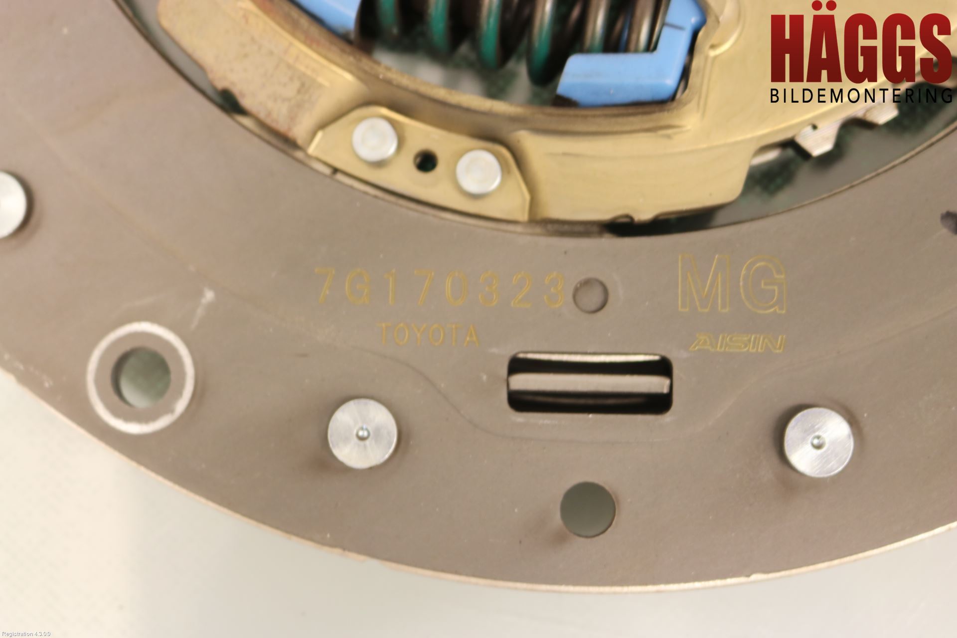 Lexus NX 300h 15-21 Koppling-Lamell