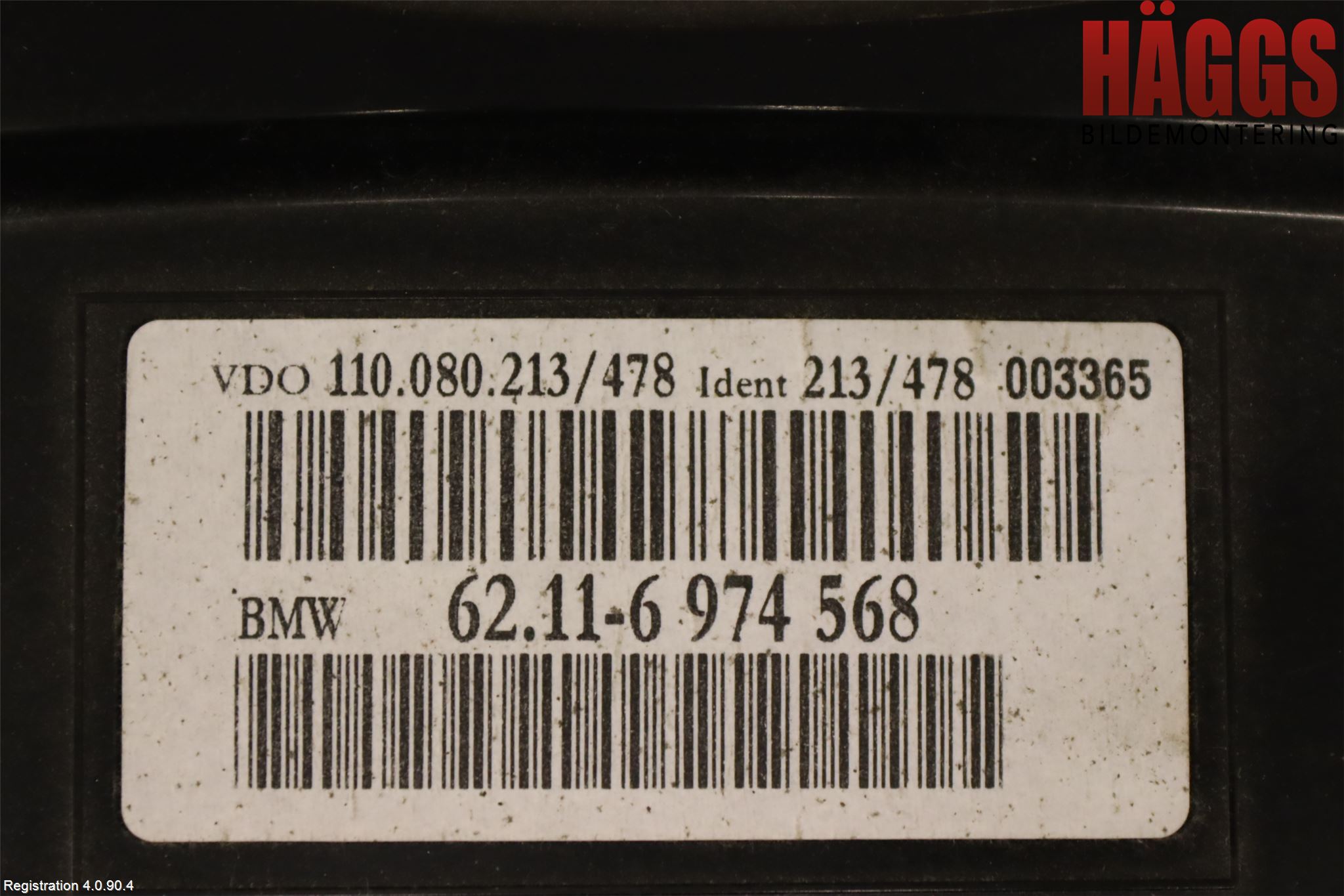 BMW 5 E60/61 Sed/Tou 02-10 Instrument Komb