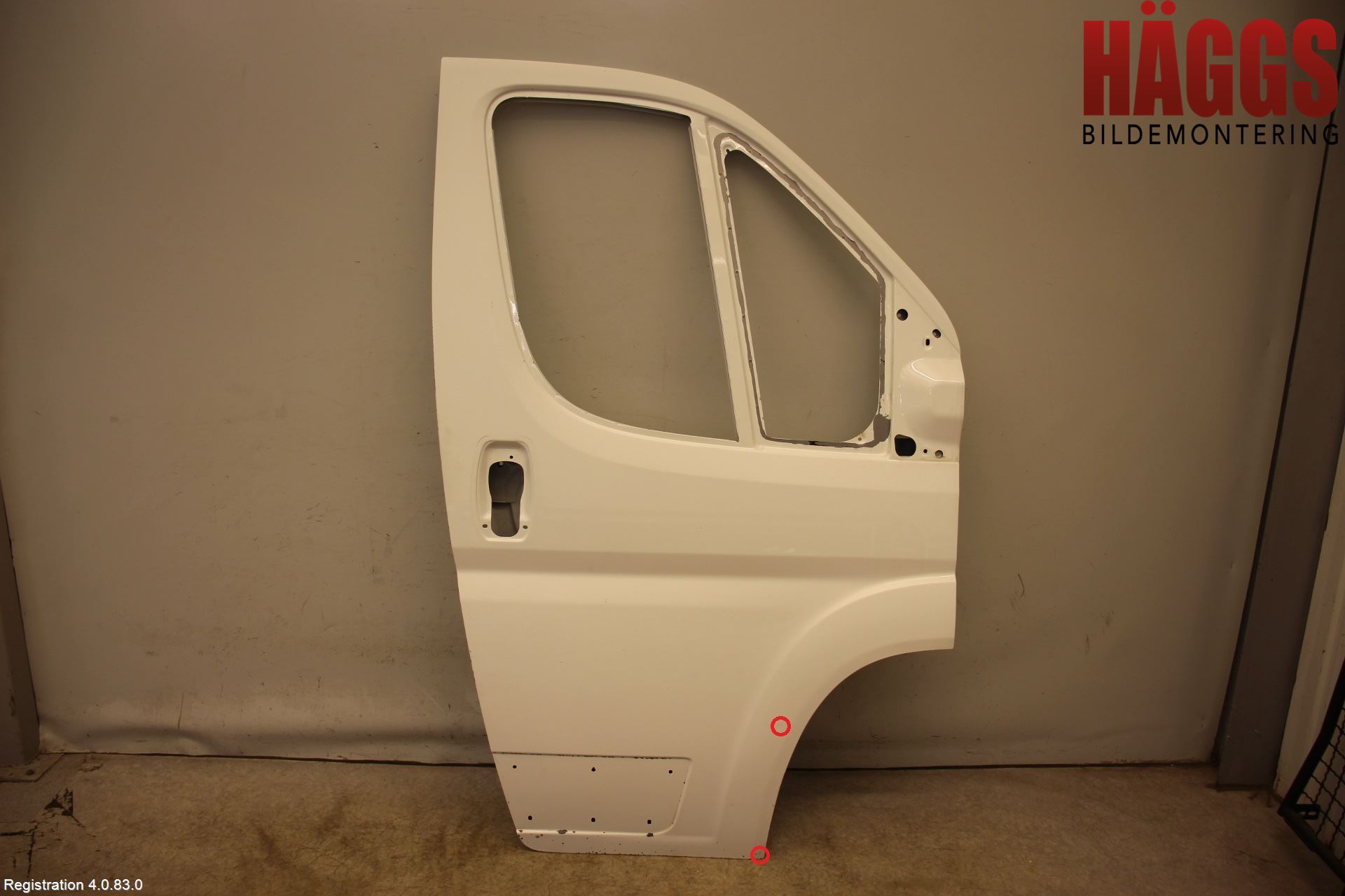 Peugeot BOXER 07-14 Dörr Fram Höger