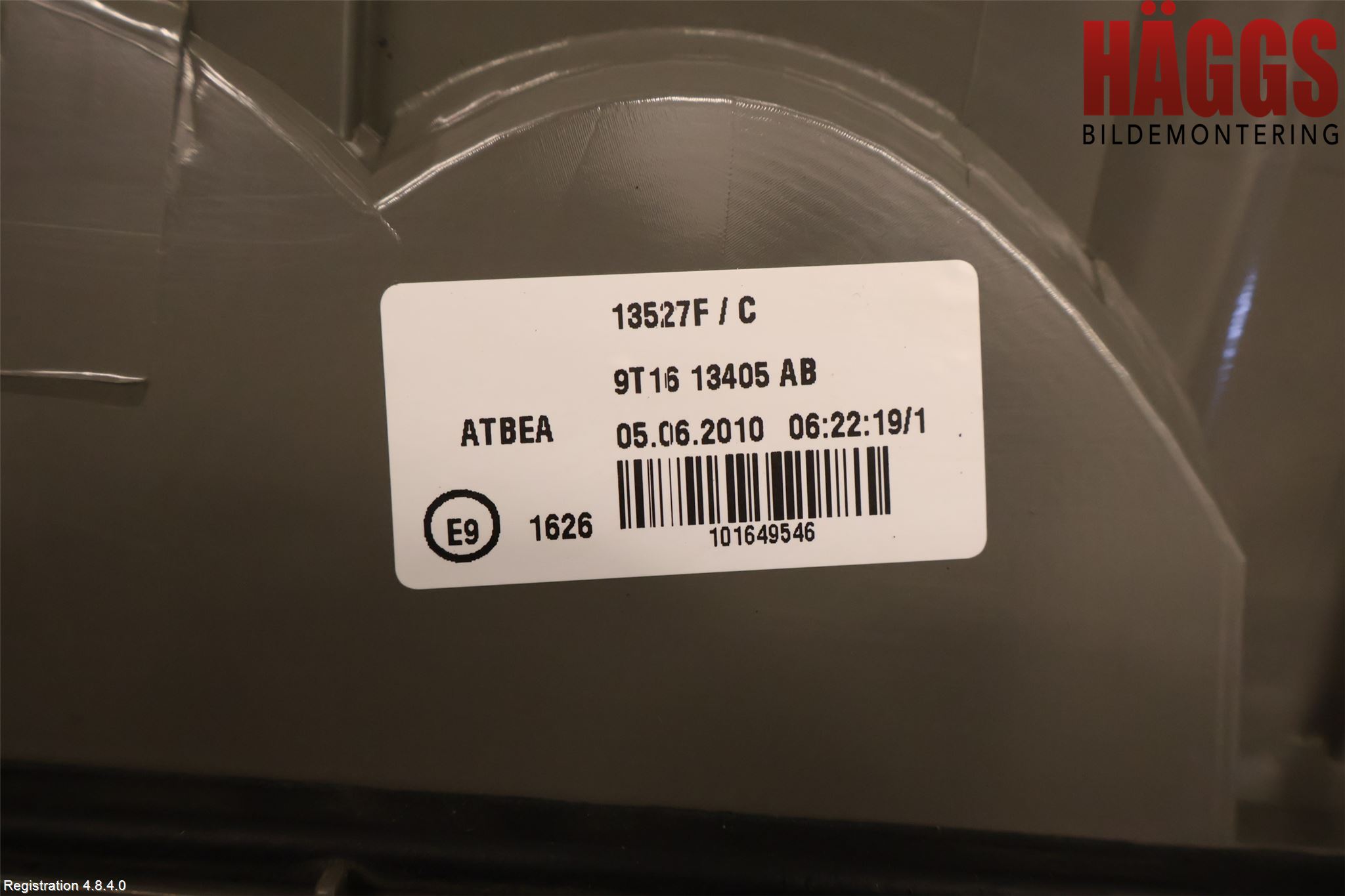 Ford TRANSIT CONNECT 03-08 Bakljus Vänster