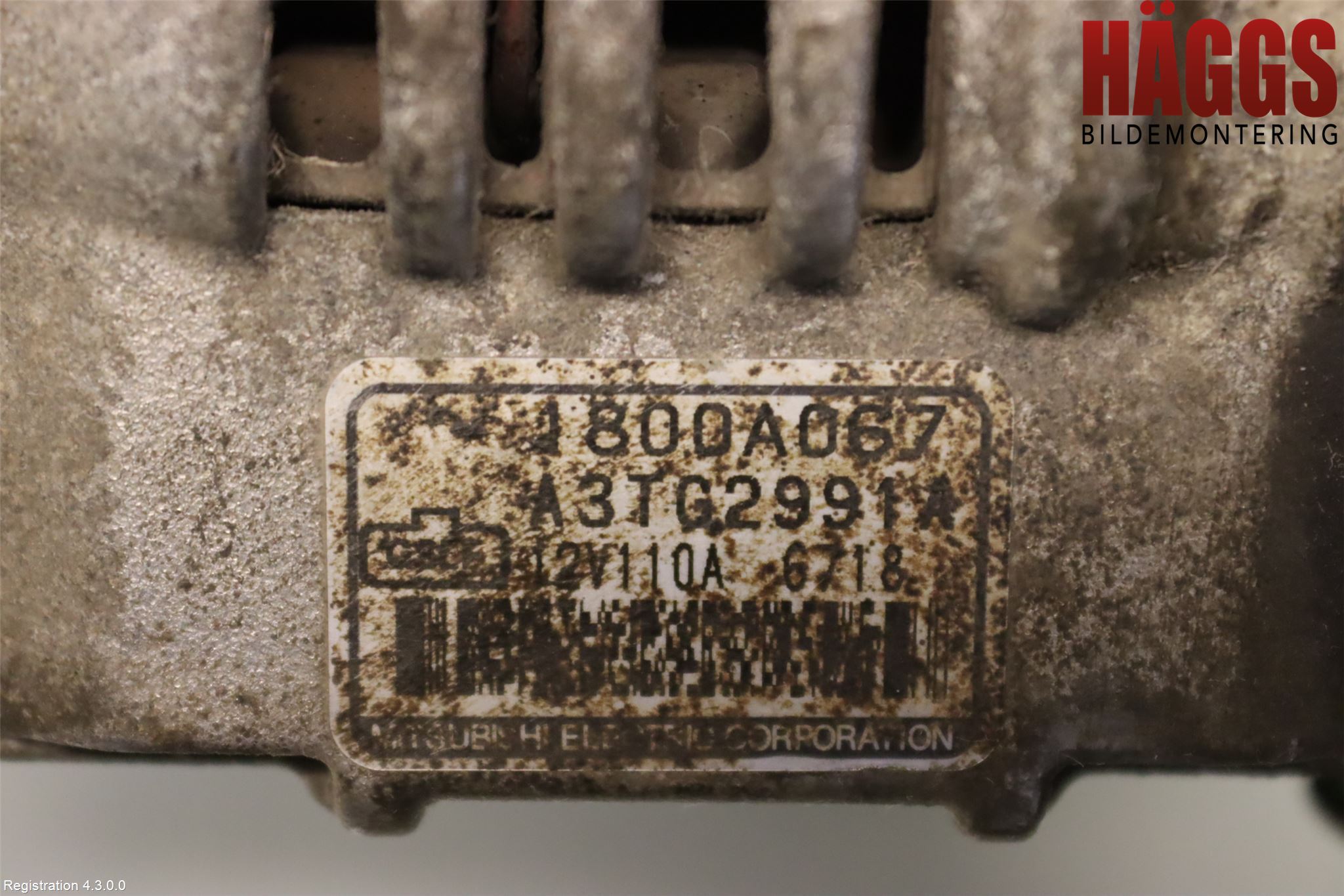 Mitsubishi OUTLANDER 01-07 Generator