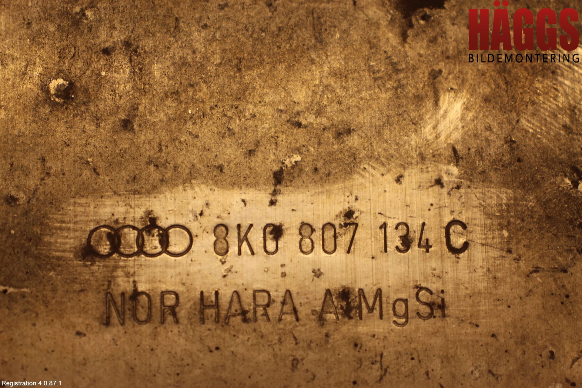 Audi A5 07-16 Stötfångarbärjärn Fram