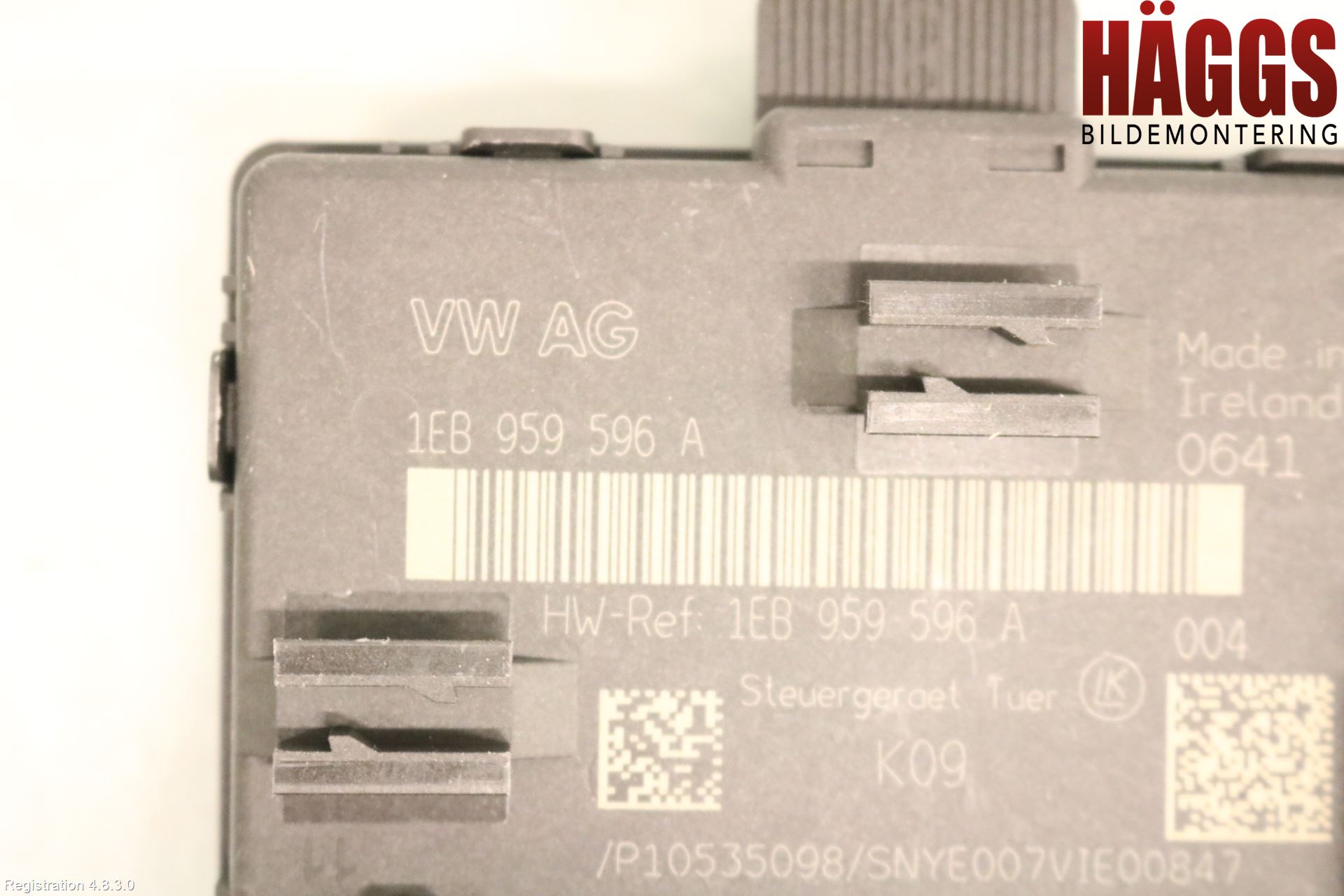 Audi Q4 E-TRON FZ 22- Styrenhet Dörr