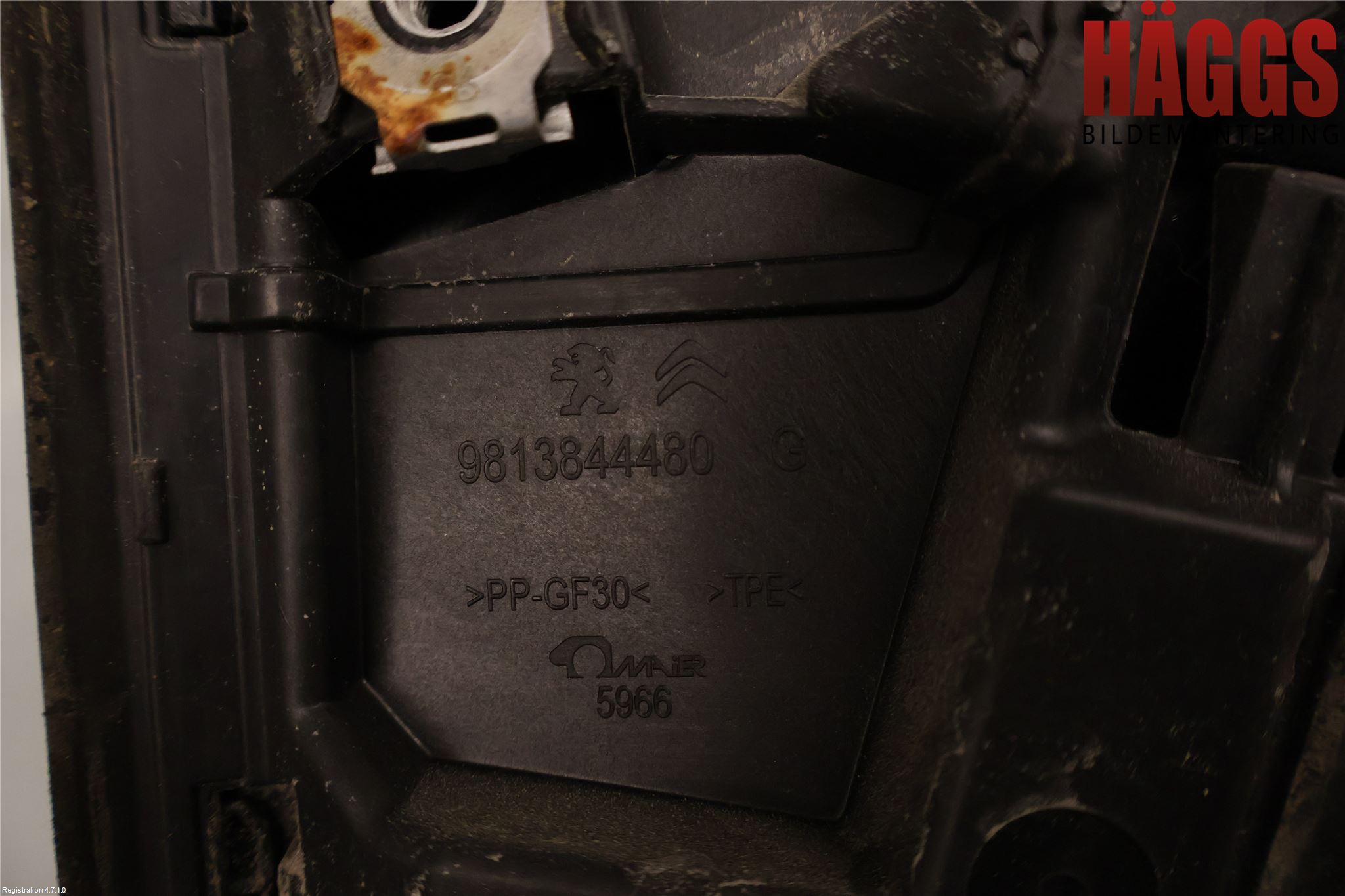 Peugeot 3008 17-24 List Bak-Baklucka