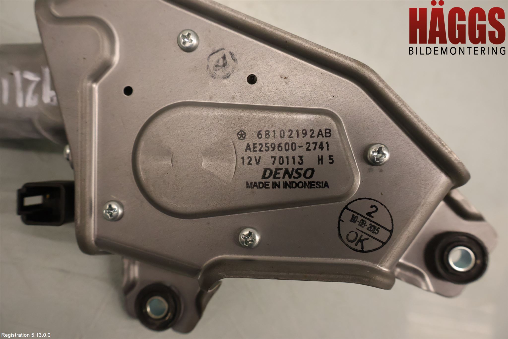 Jeep CHEROKEE Torkarmotor Baklucka