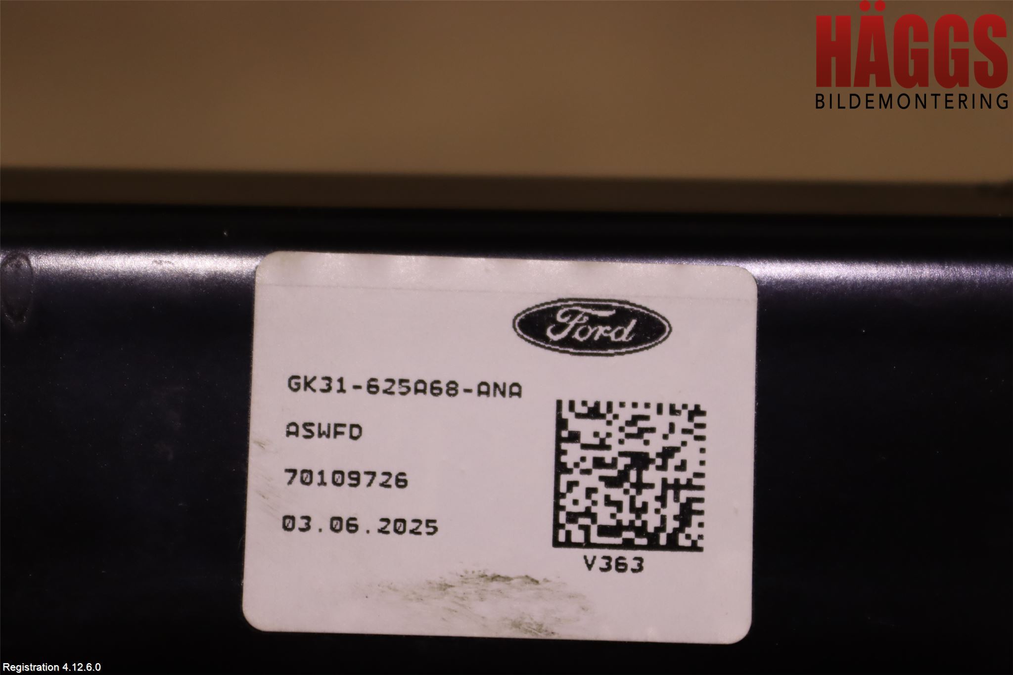 Ford TRANSIT/TOURNEO CUSTOM 24- Inredning Baksäte