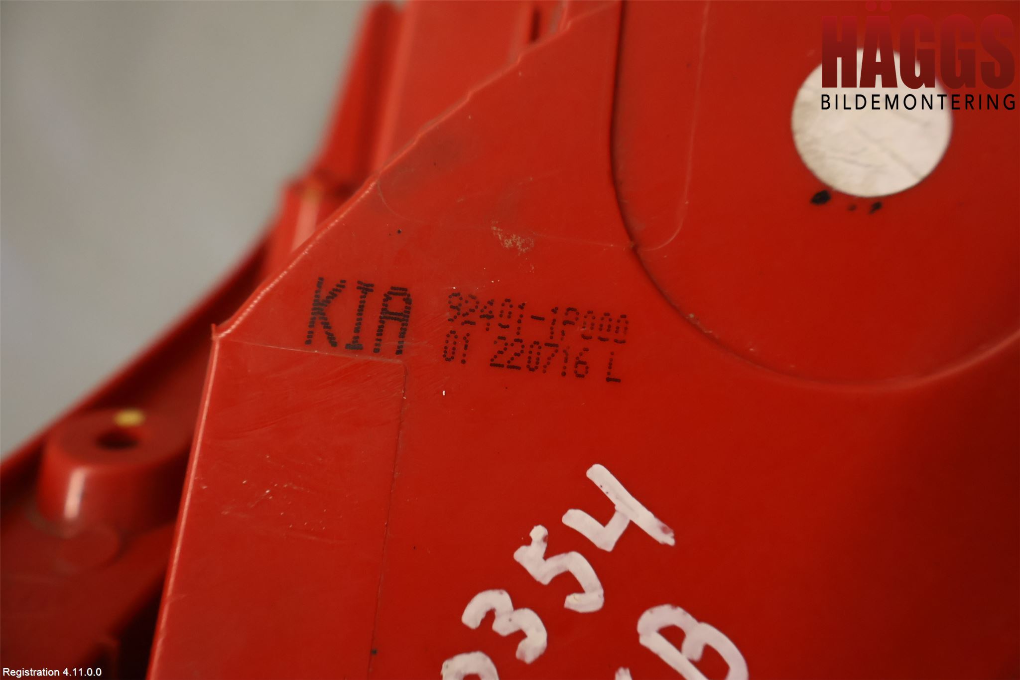 Kia VENGA 10-19 Bakljus Vänster