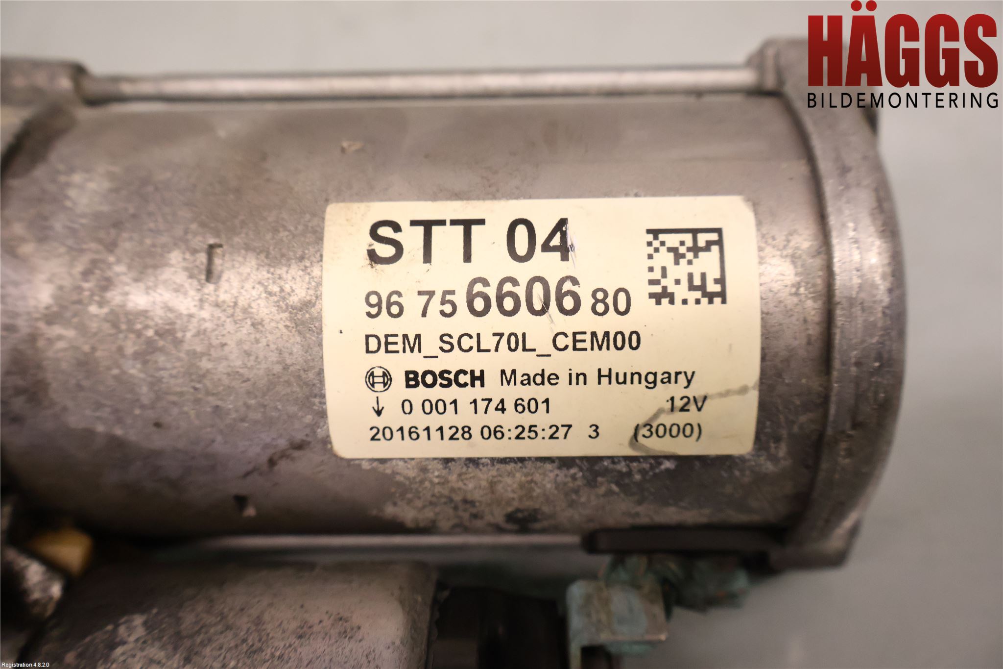 Peugeot 308 14-21 Startmotor Diesel