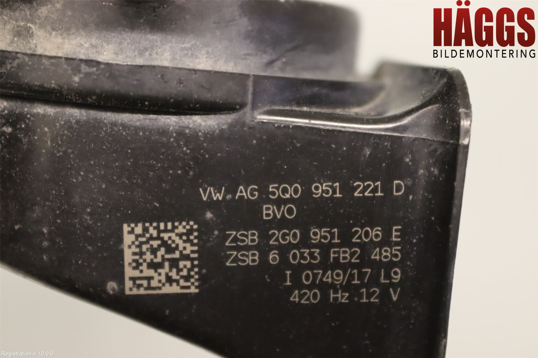 Volkswagen VW POLO VI 18->> Signalhorn