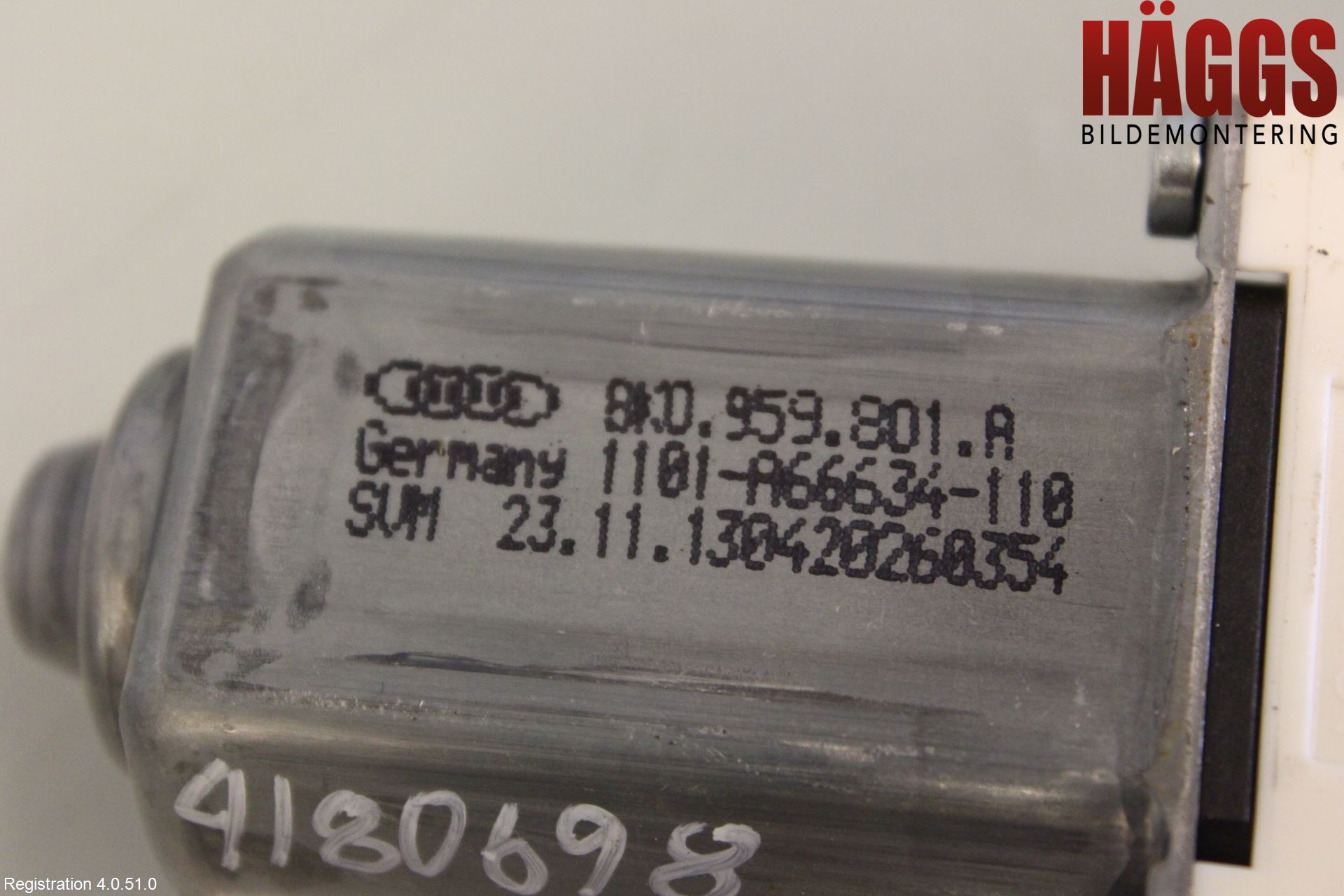 Audi A4 12-15 Fönsterhissmotor