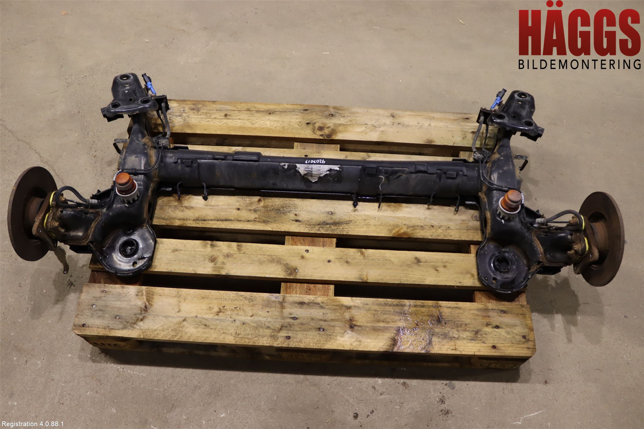 Peugeot 2008 13-20 Bakaxelbalk