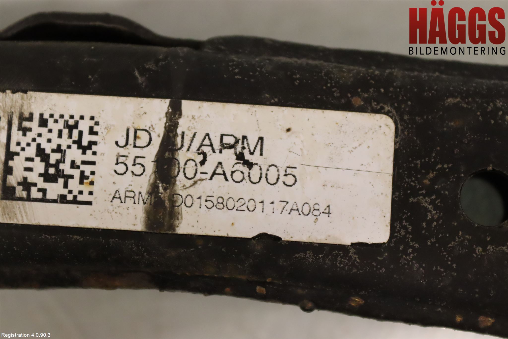 Kia CEED 12-18 Bärarm Bak Övre Vänster