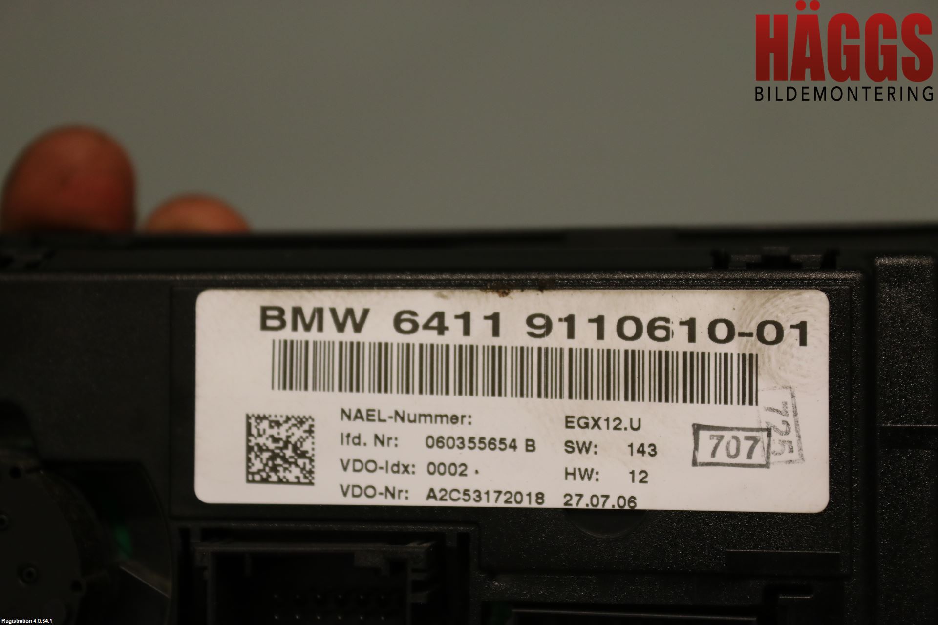 BMW 1 E87/81 5D/3D 03-11 Ac Styrenhet Ac Manöveren