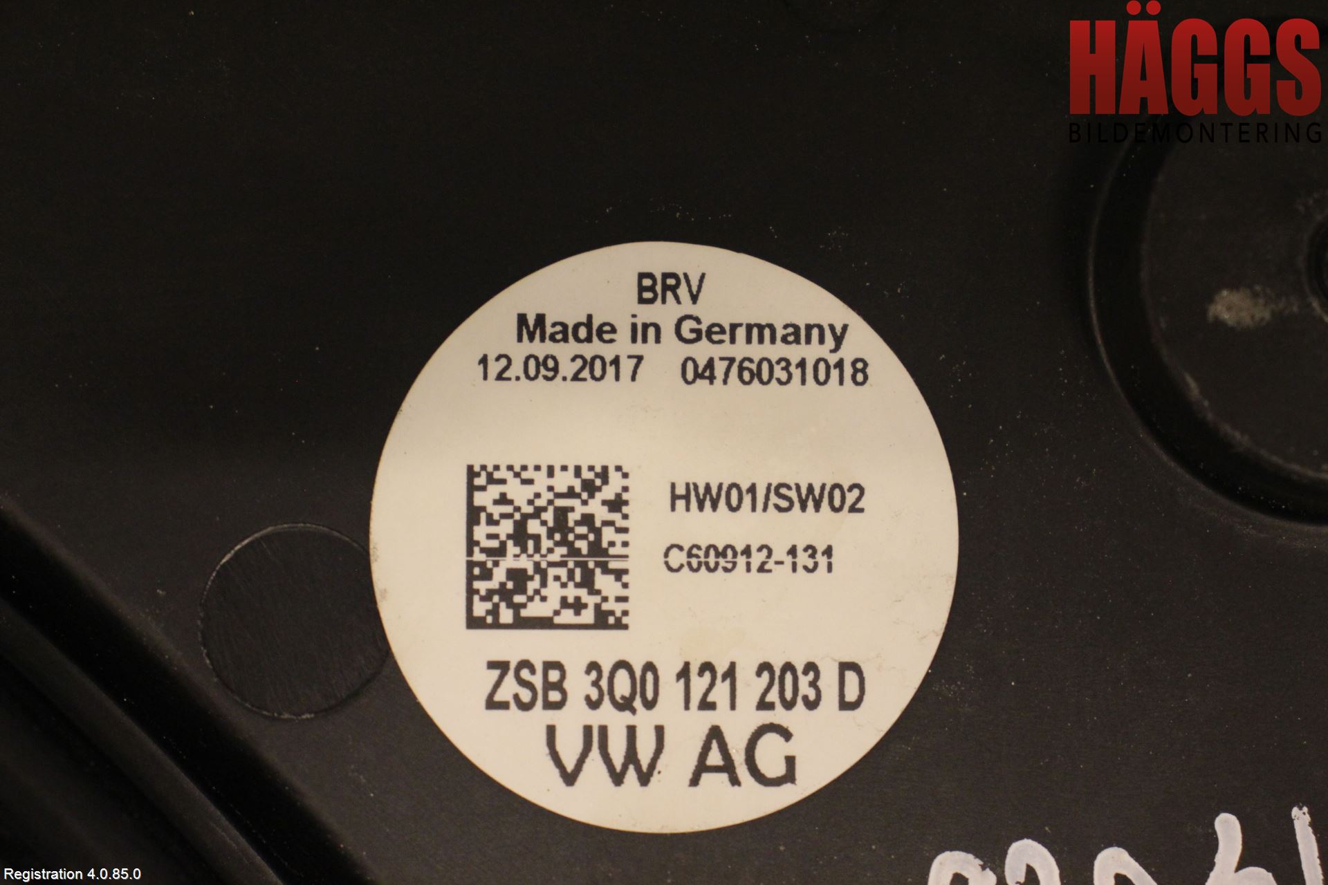 Volkswagen VW PASSAT 15-19 Kylfläkt El