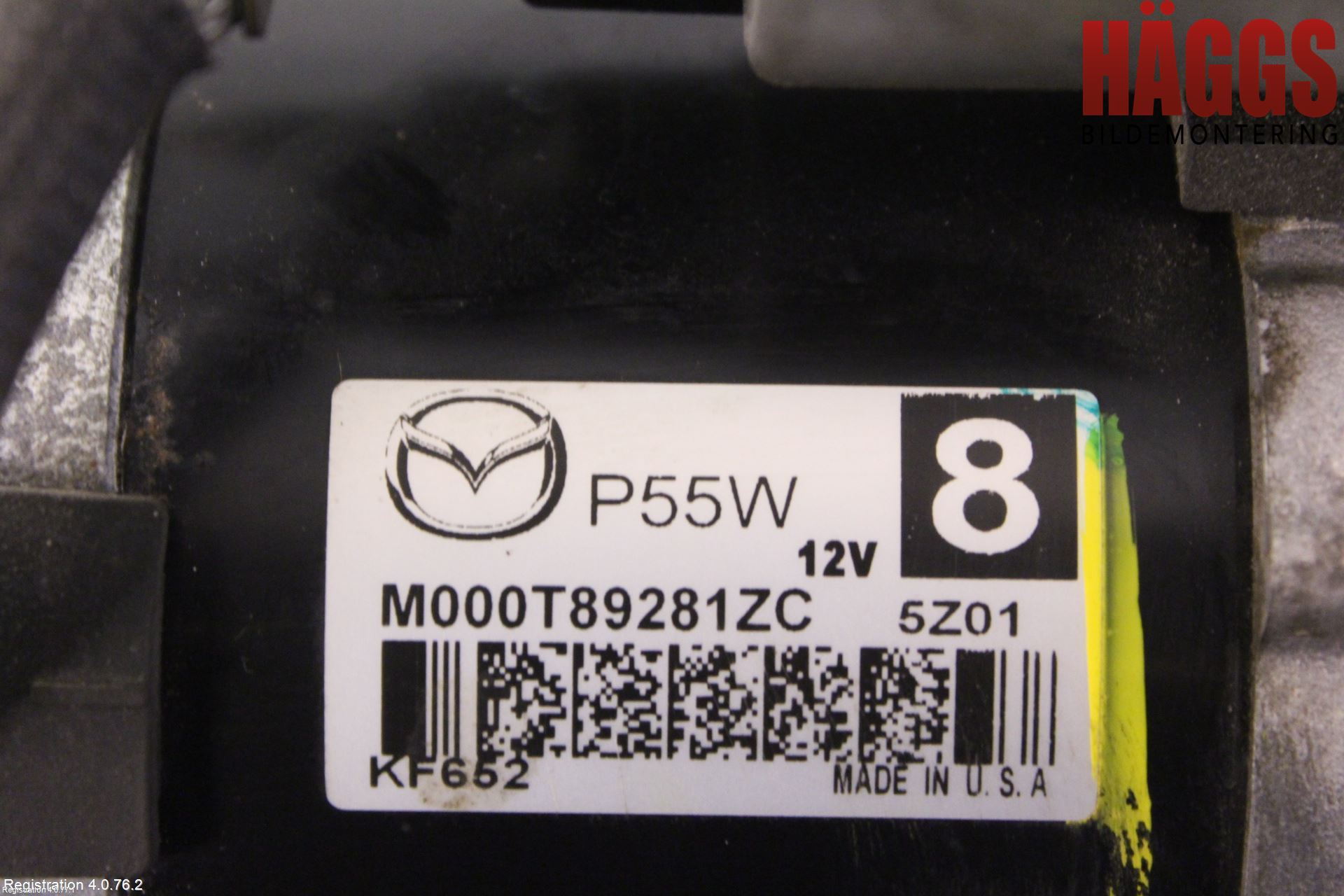 Mazda 3 III 14-19 Startmotor