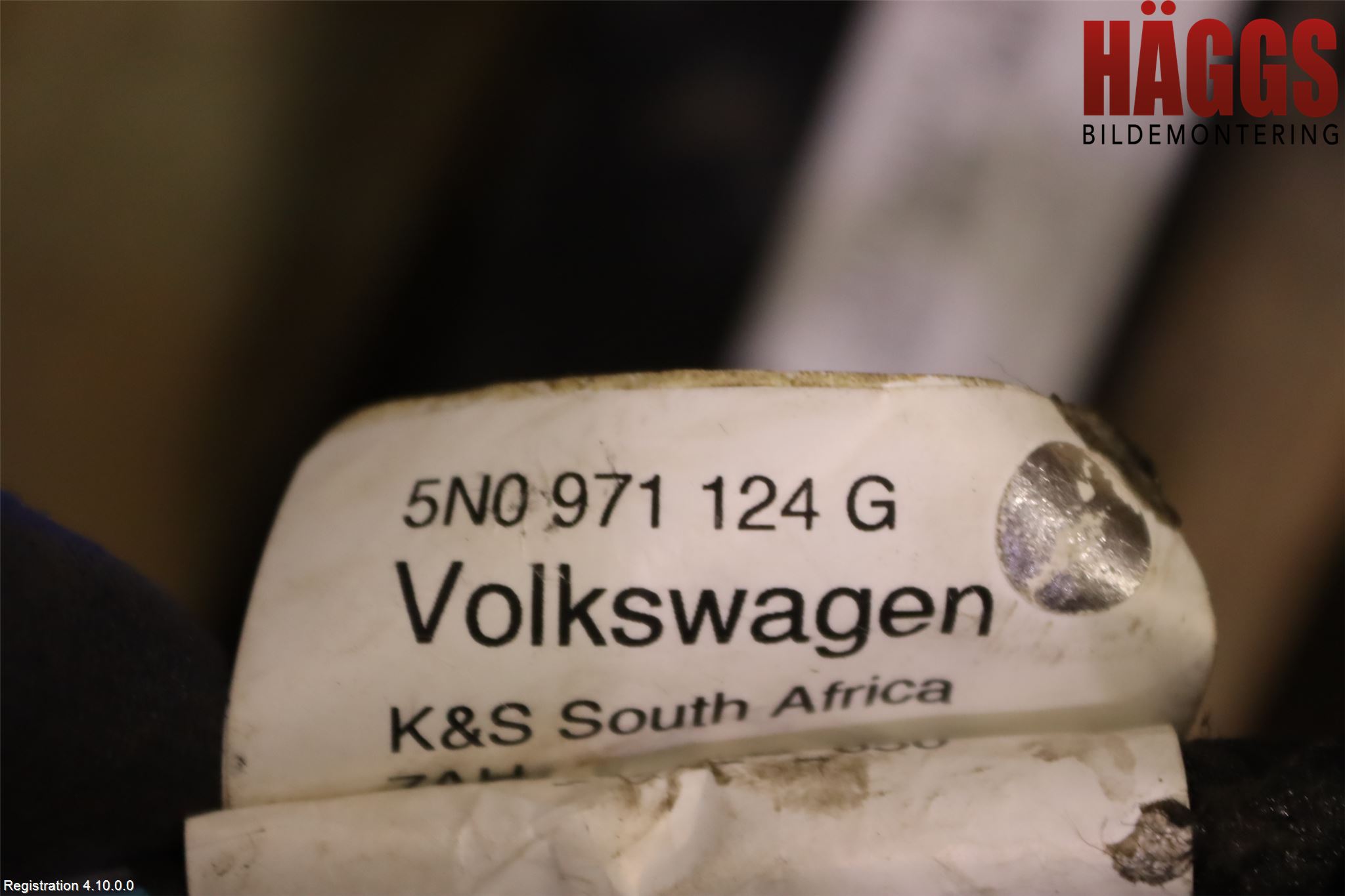 Volkswagen VW TIGUAN 07-16 Dragkrok