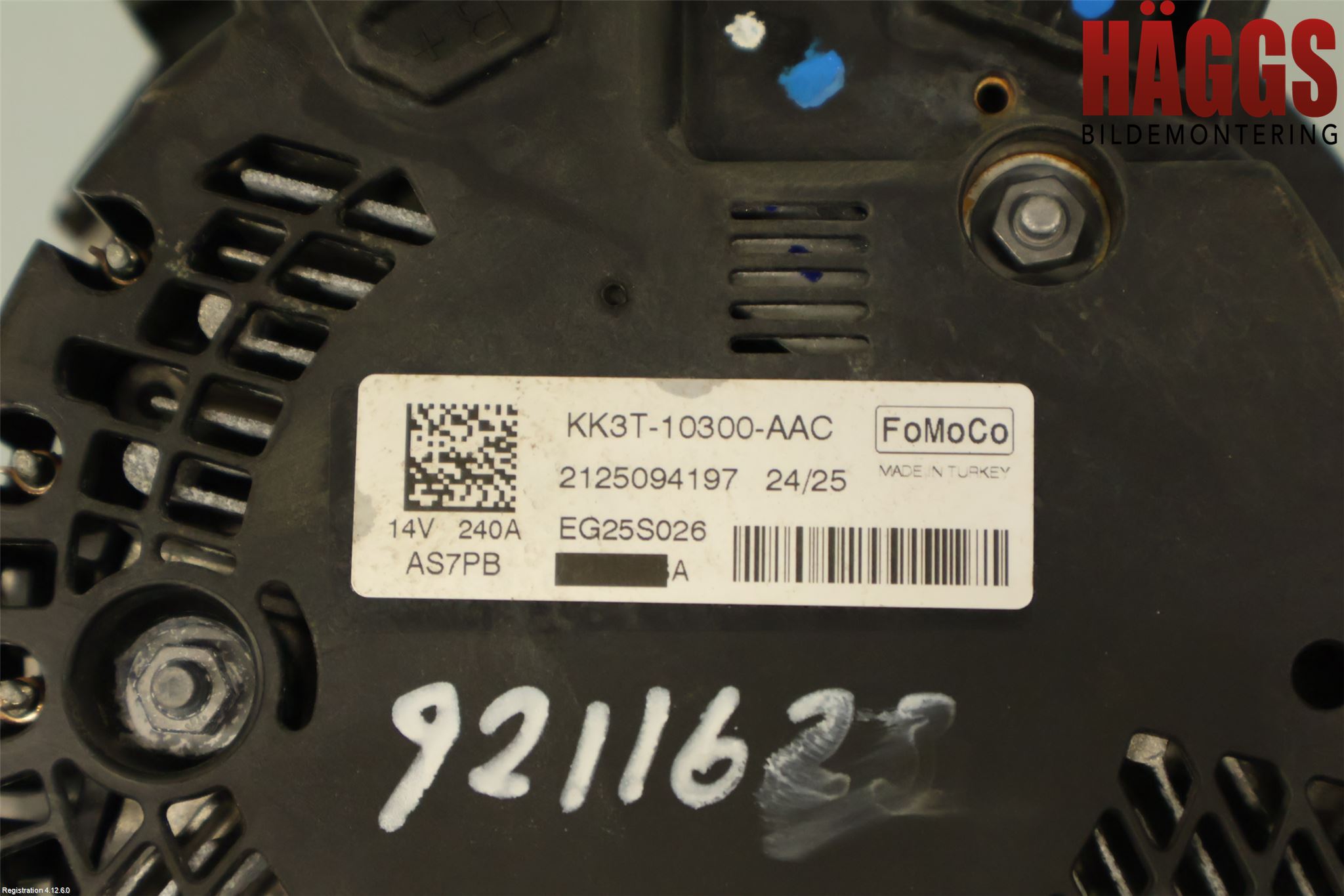 Ford TRANSIT/TOURNEO CUSTOM 24- Generator