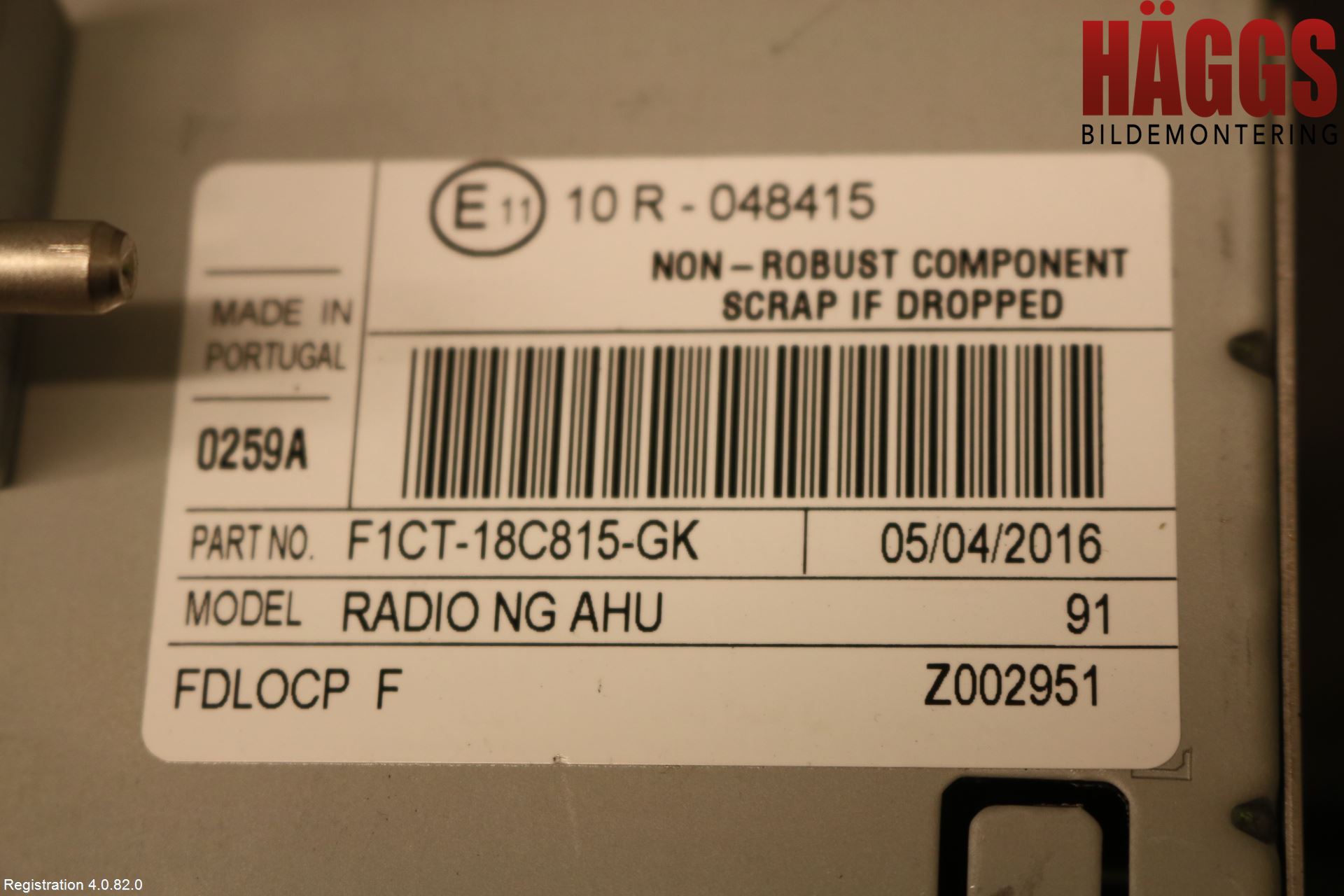 Ford C-MAX ll 15-19 Radio