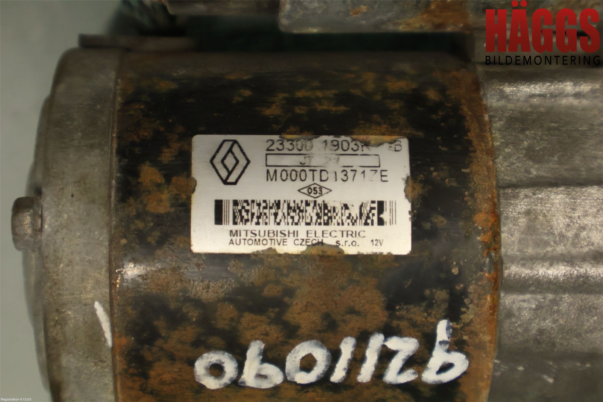 Dacia DUSTER 10-17 Startmotor