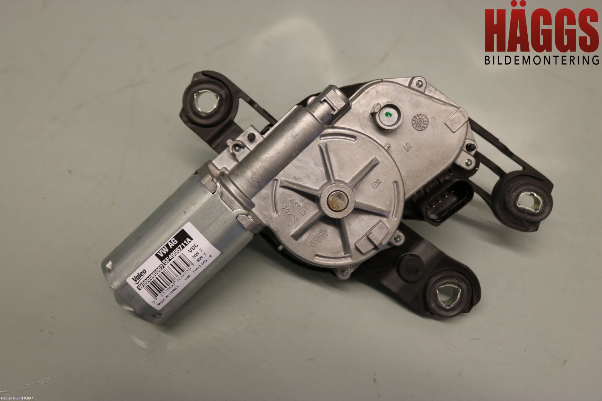 Skoda KODIAQ 17-24 Torkarmotor Baklucka